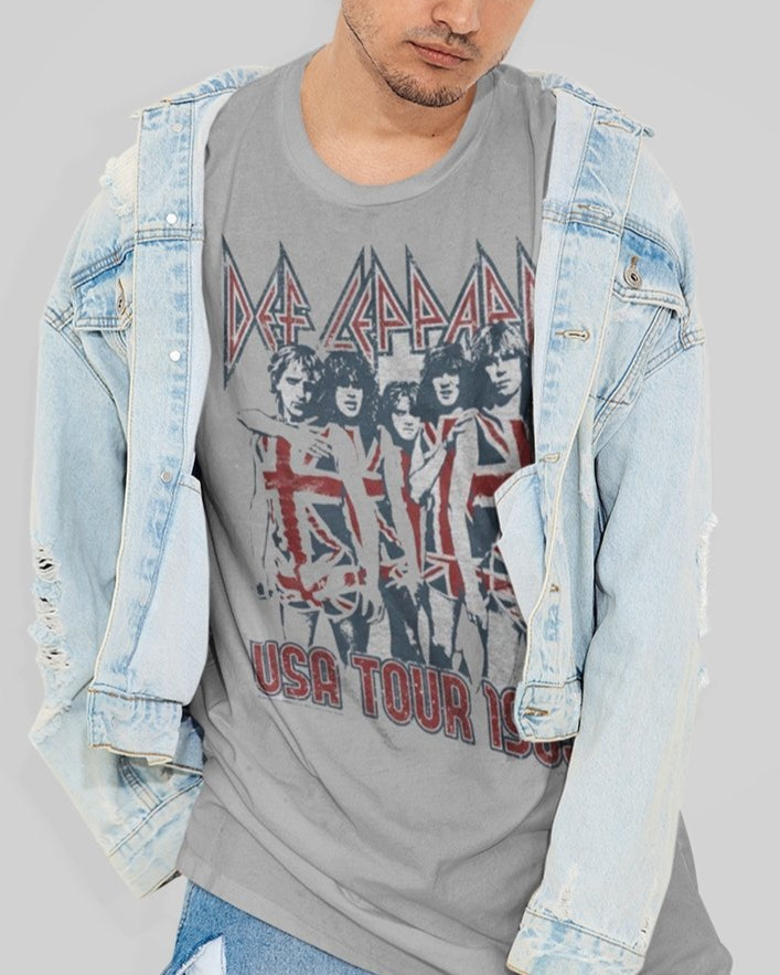 Def Leppard USA Tour 1983 T-Shirt