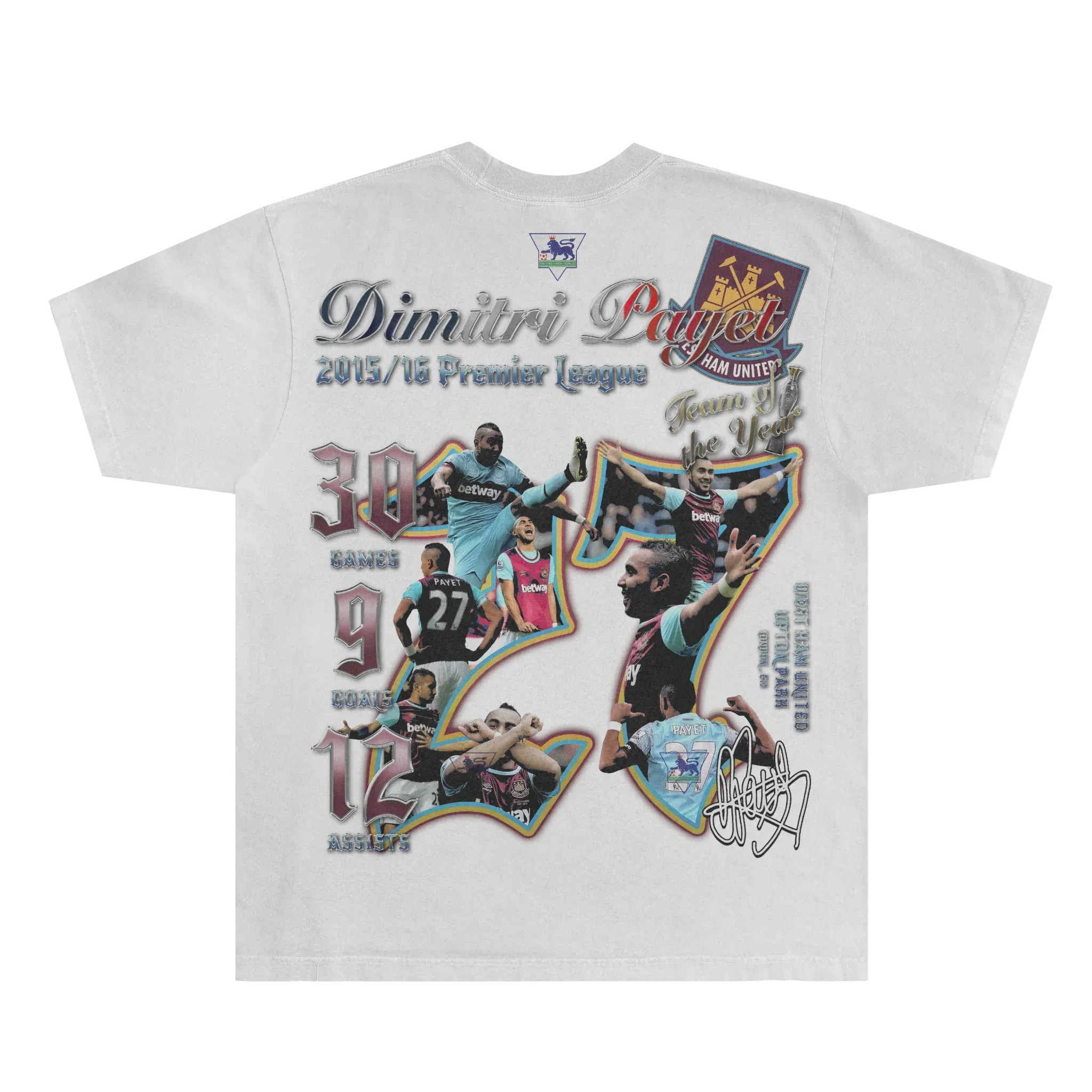 Dimitri Payet West Ham Classic Tee
