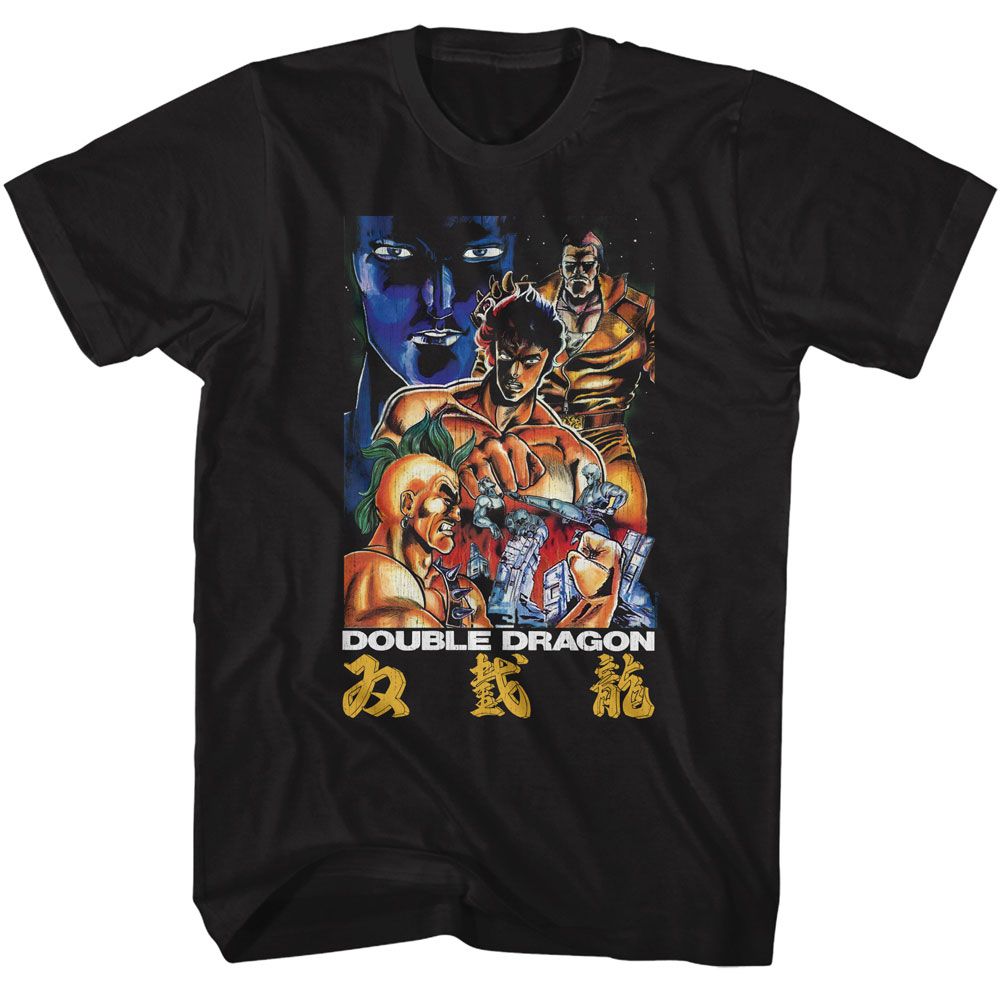 Double Dragon - Poster Boyfriend Tee