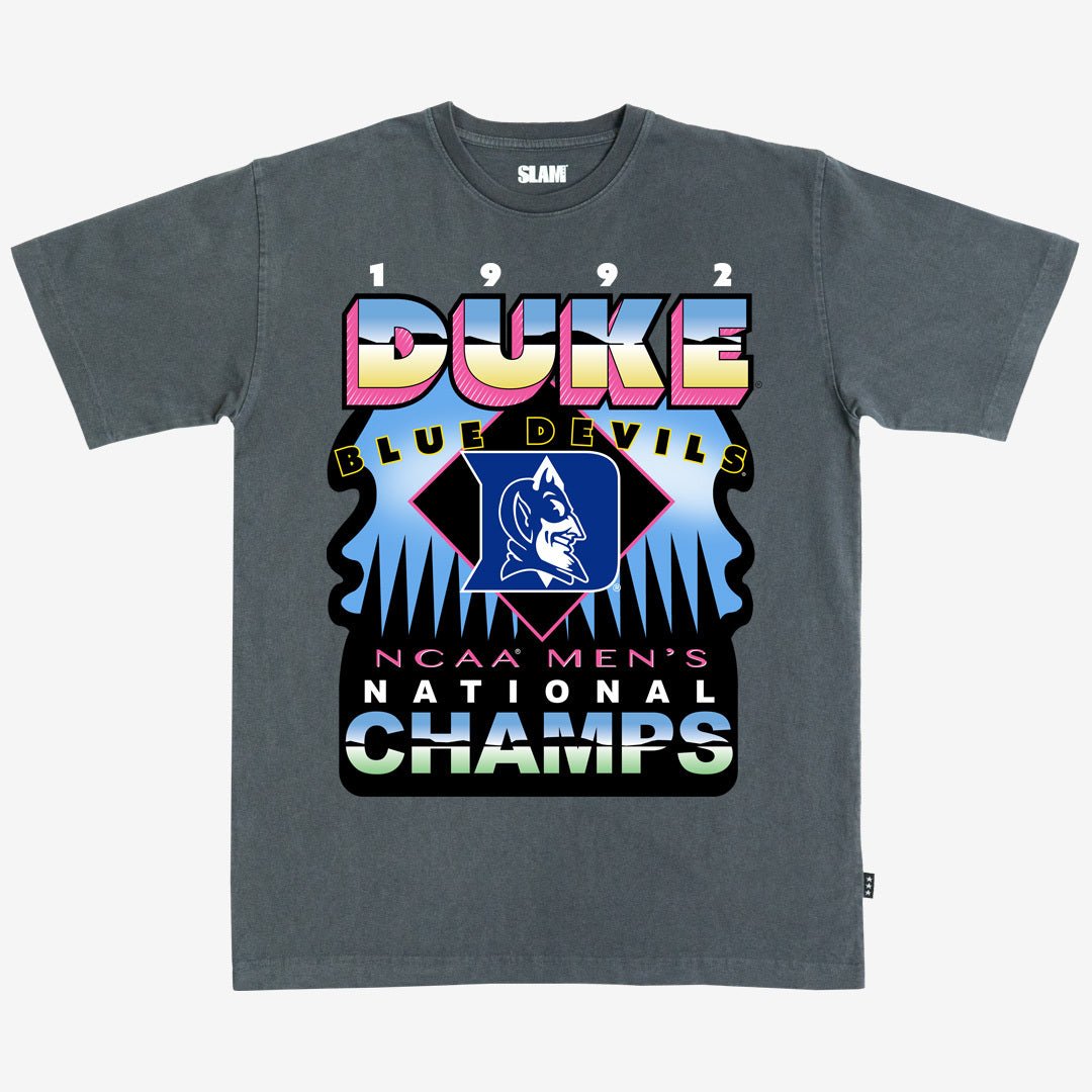 Duke '92 National Champions Heavy Tee Style001