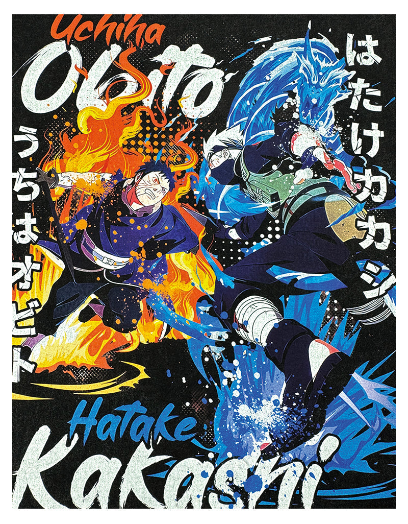 Obito Uchiha Vs Kakashi Hatake "Anime" TEE