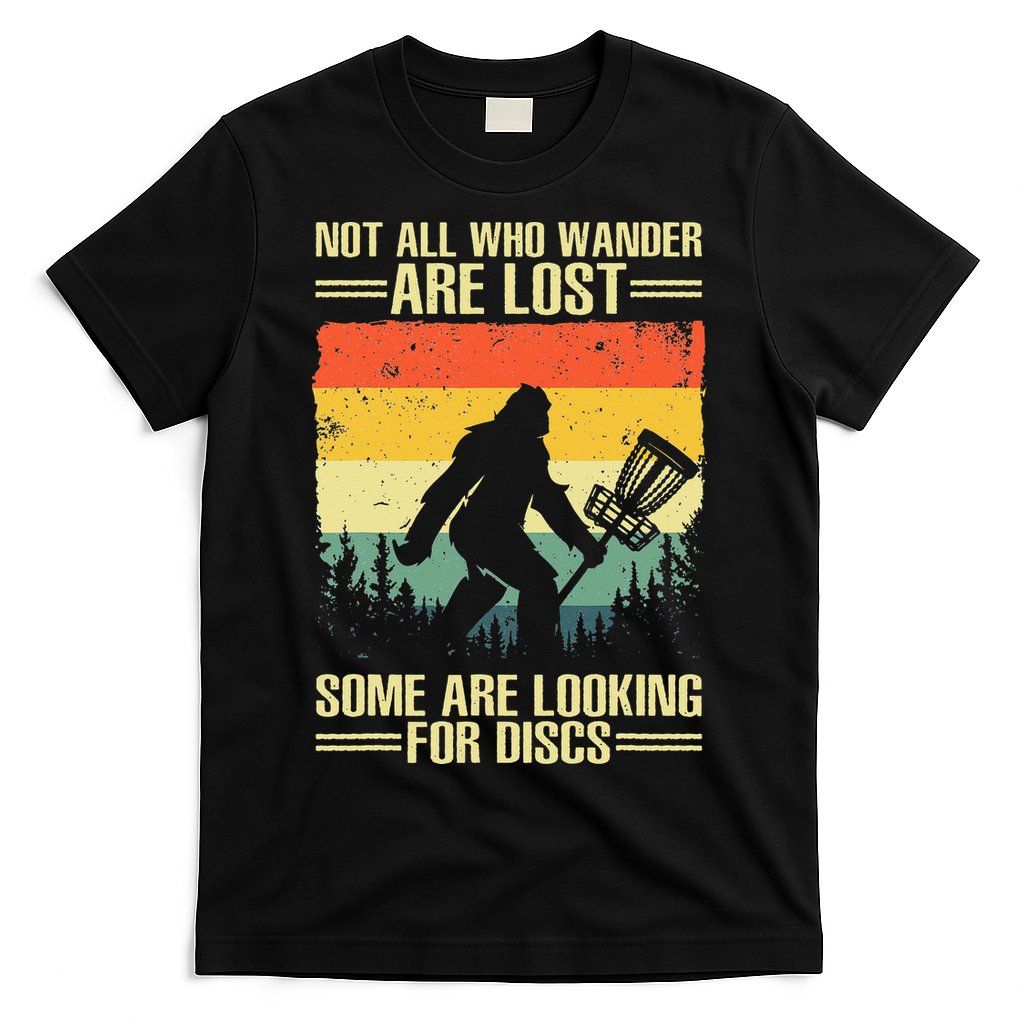 Funny Disc Golf Art T-Shirt