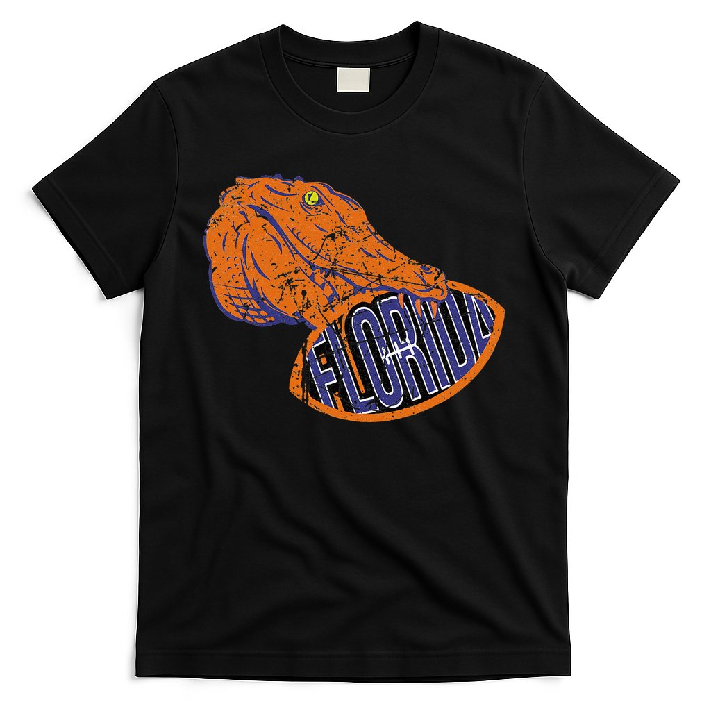 Florida FL Football Fans Gator State Vintage Distressed T-Shirt