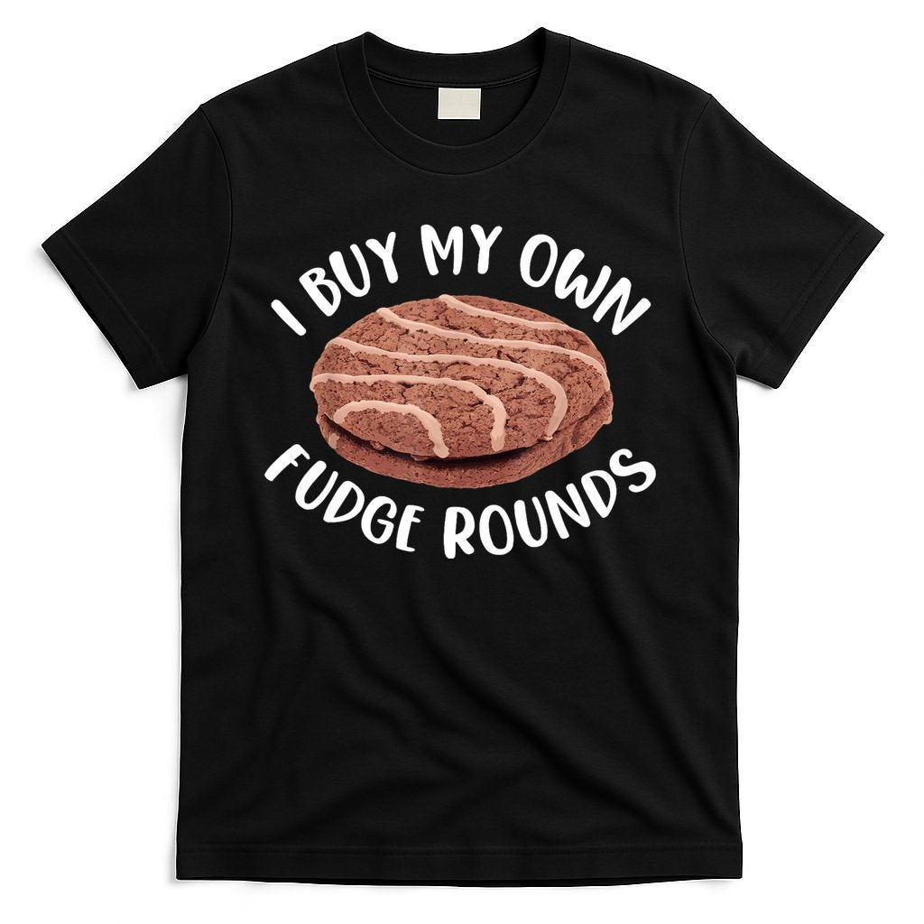 Funny I Buy My Own Fudge Rounds Vintage Fudge Rounds T-Shirt