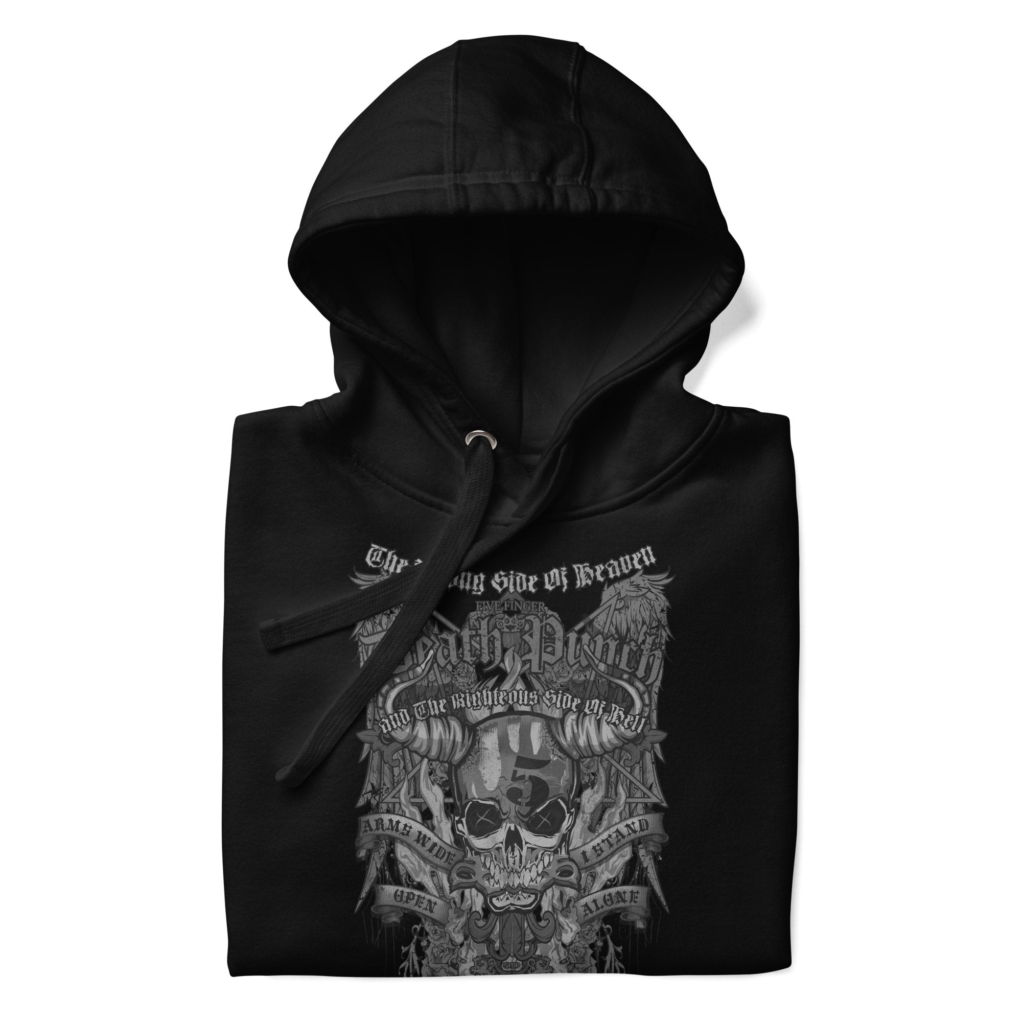 Five Finger Death Punch Righteous Side of Evil Classic Hoodie