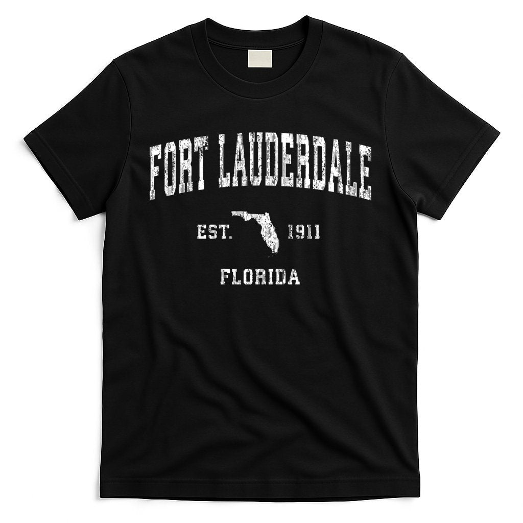 Fort Lauderdale Florida Fl Vintage Sports T-Shirt