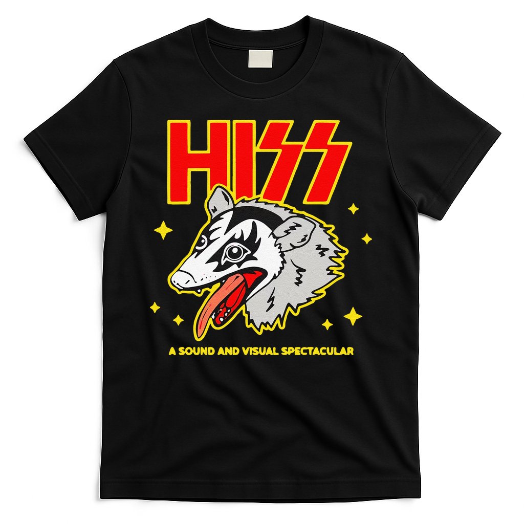 Funny Opossum Hiss A Sound And Visual Spectacular Gift T-Shirt