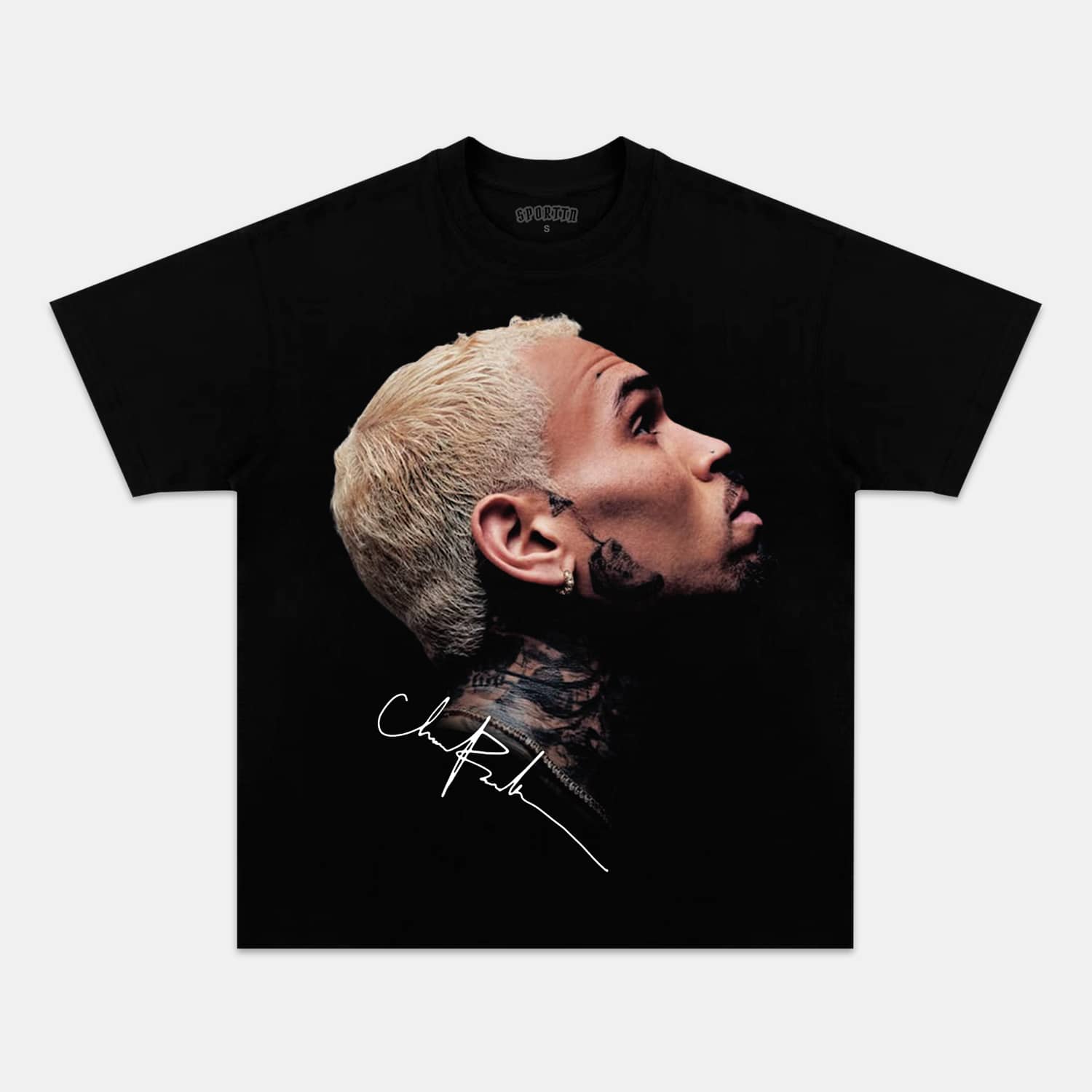CHRIS BROWN 2025 BIG FACE TEE