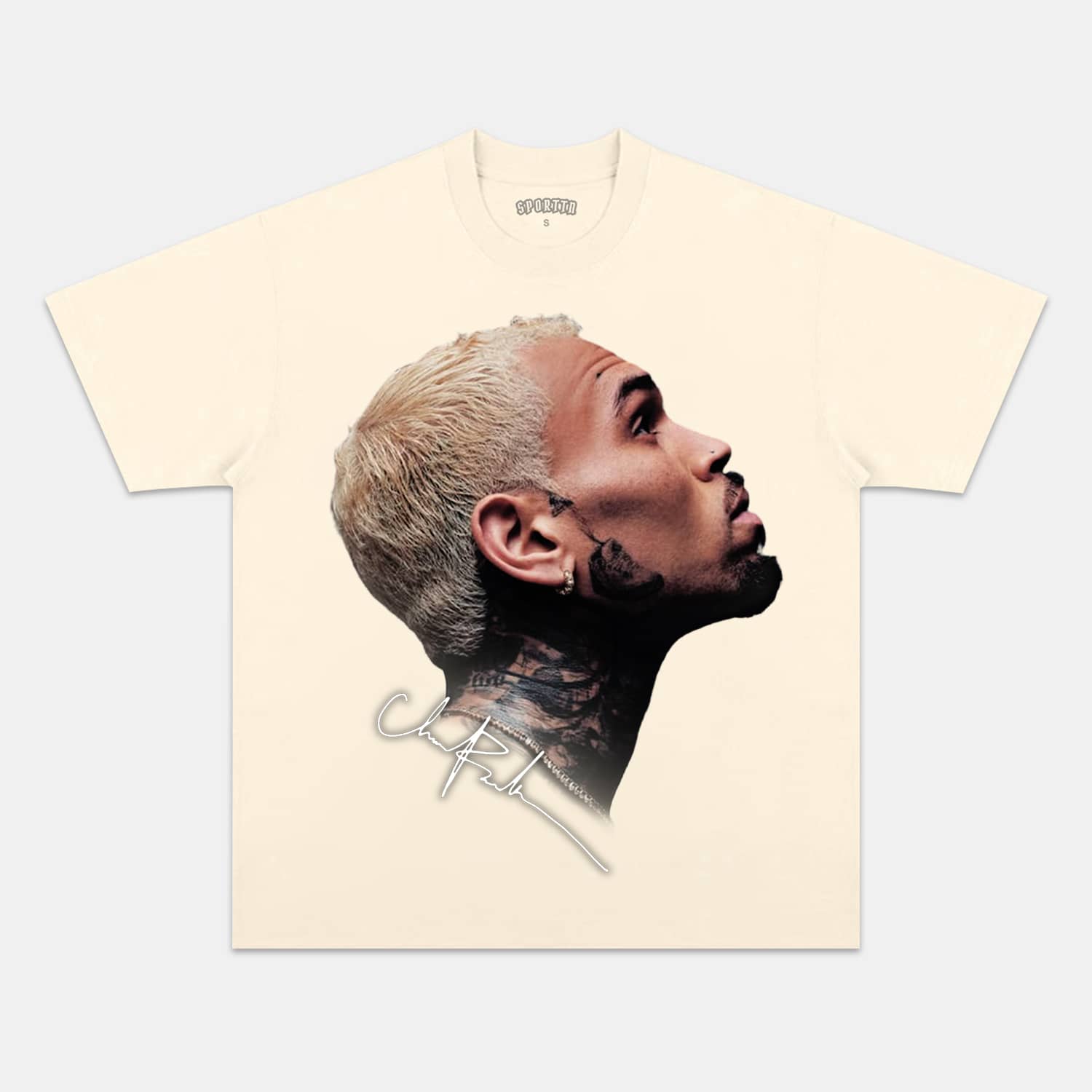 CHRIS BROWN 2025 BIG FACE TEE