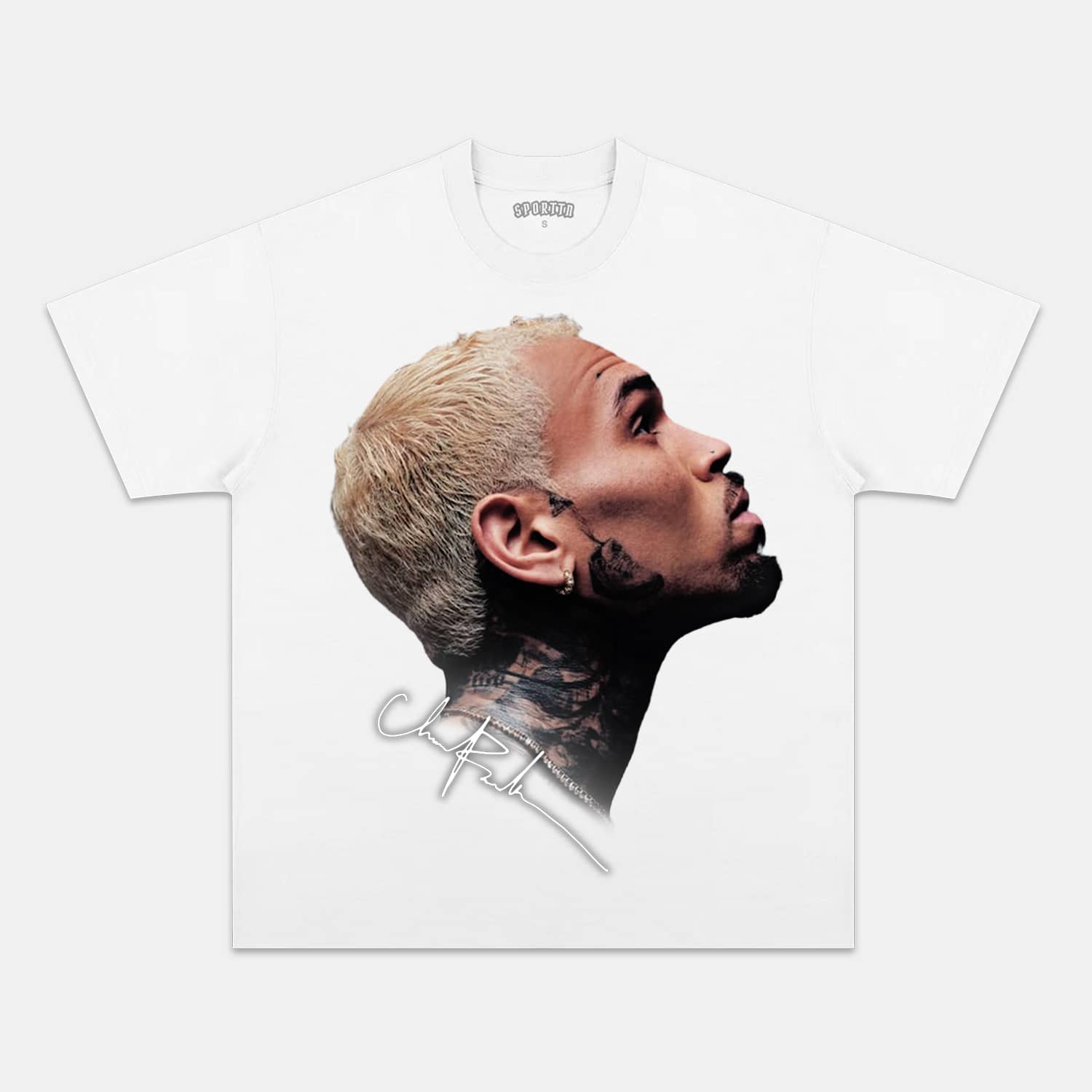 CHRIS BROWN 2025 BIG FACE TEE