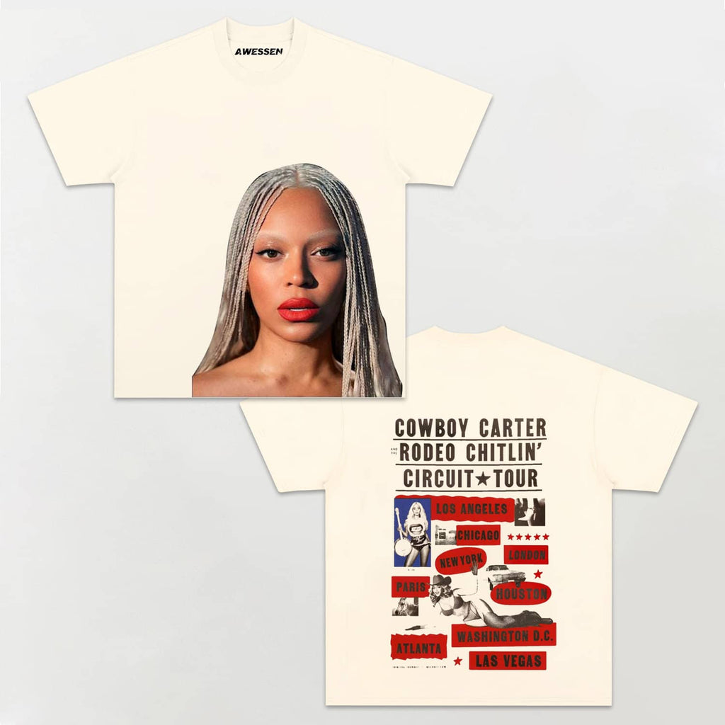 COWBOY CARTER TOUR  TEE 5.0