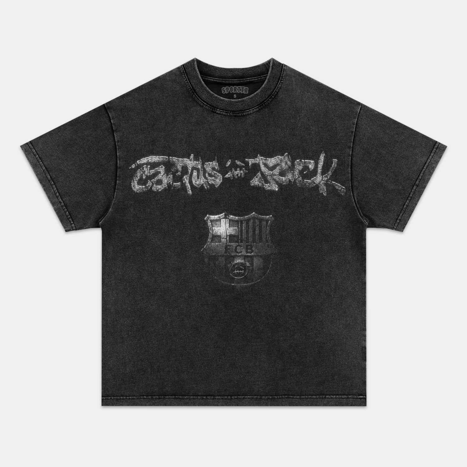 TRAVIS SCORTT & FC BARCELONA 2025 TEE Style001