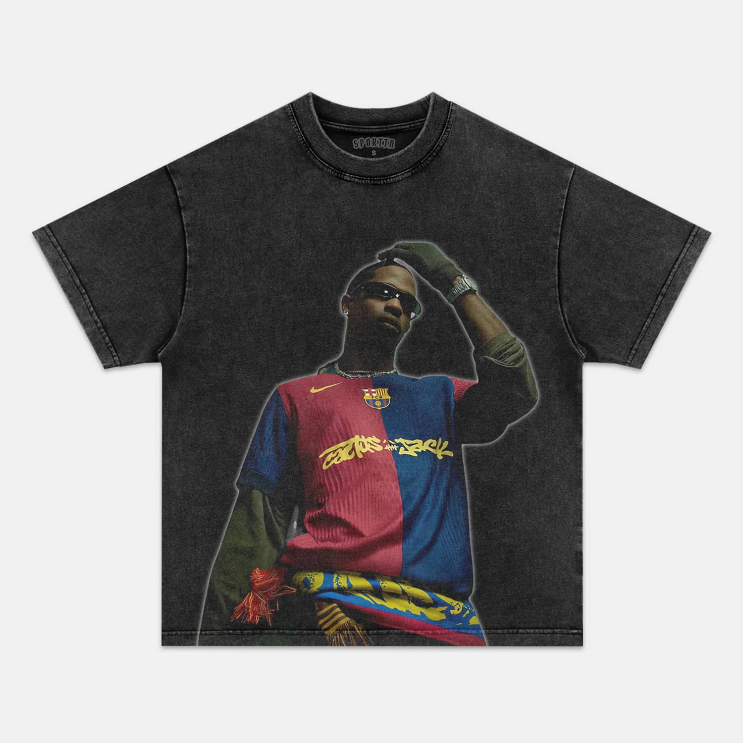 TRAVIS SCORTT & FC BARCELONA 2025 TEE