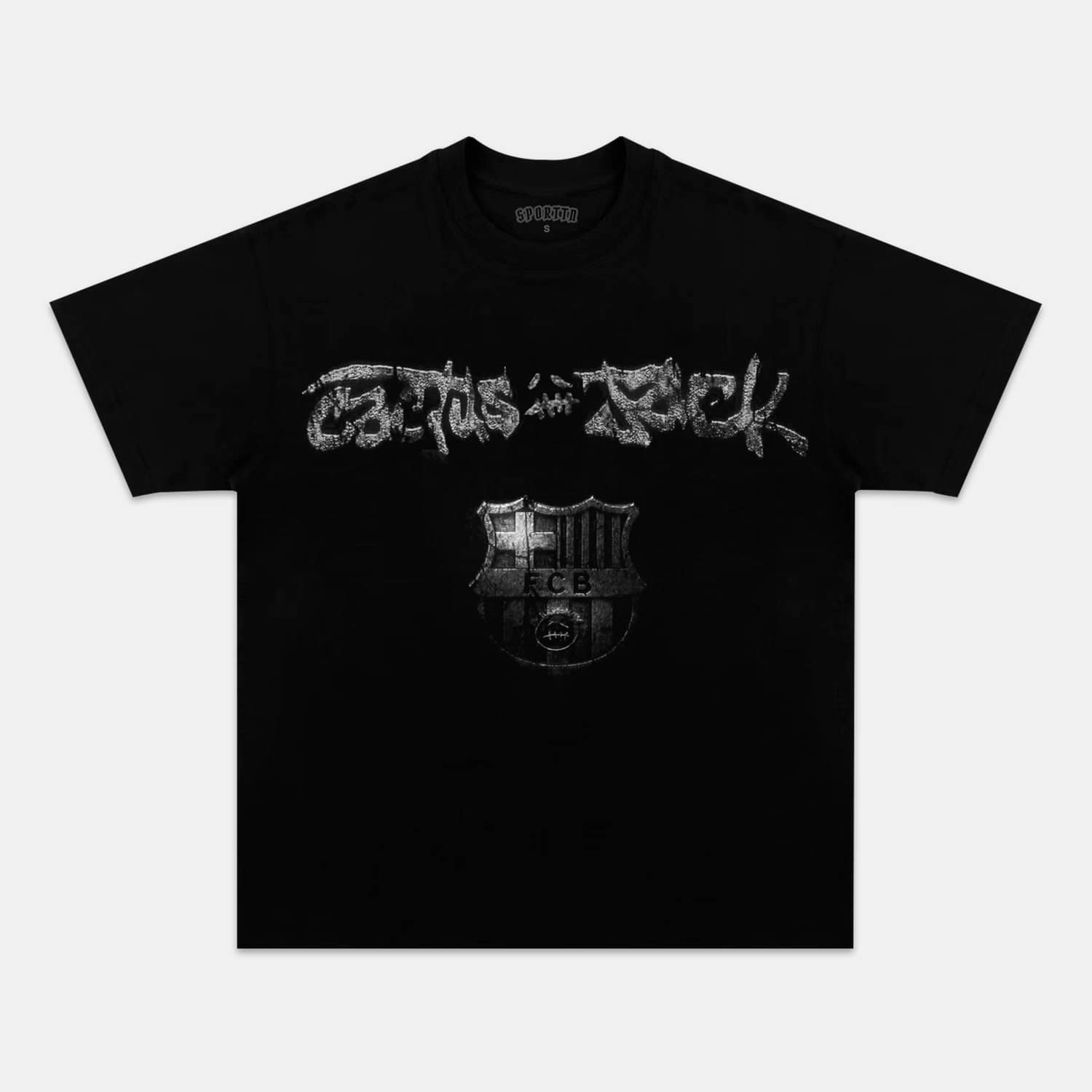 TRAVIS SCORTT & FC BARCELONA 2025 TEE Style001