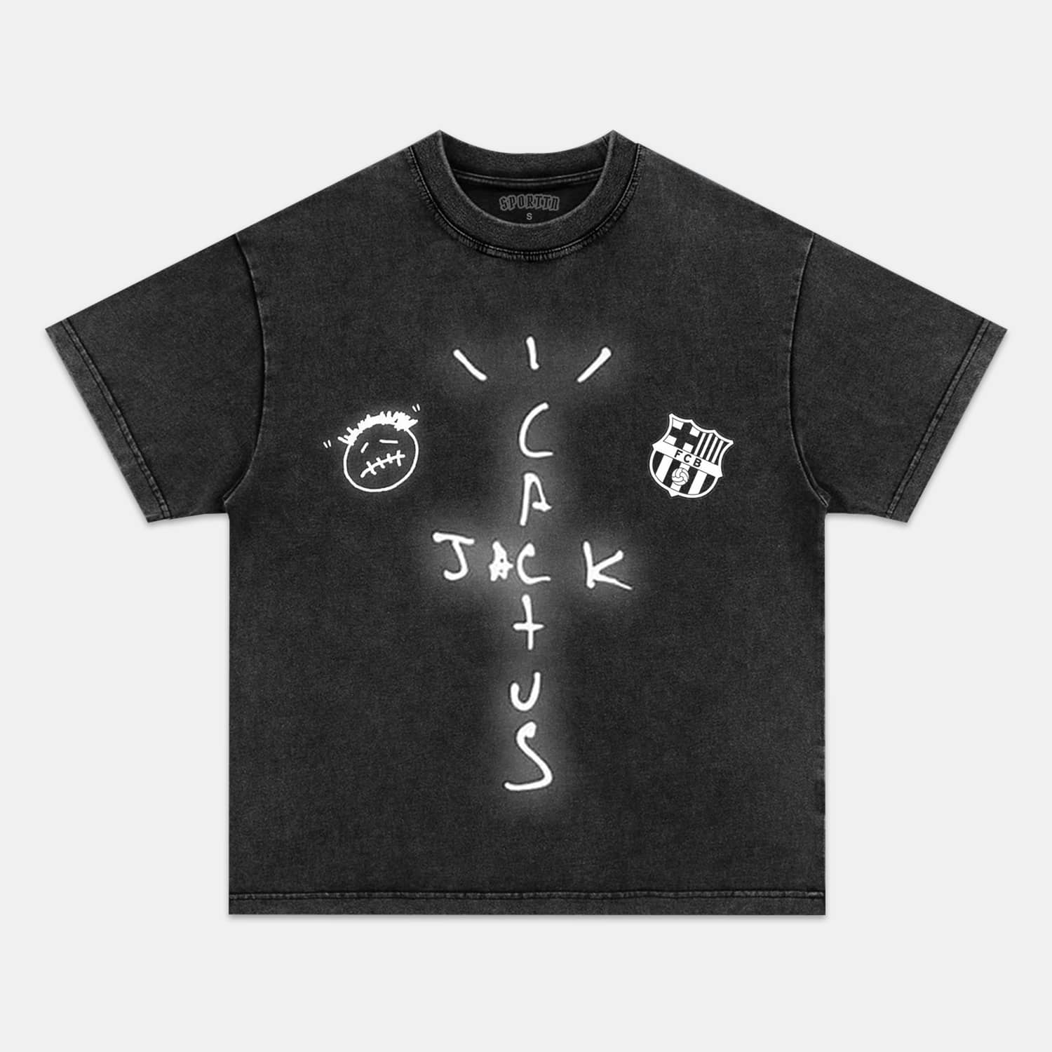 TRAVIS SCORTT & FC BARCELONA 2025 V2 TEE