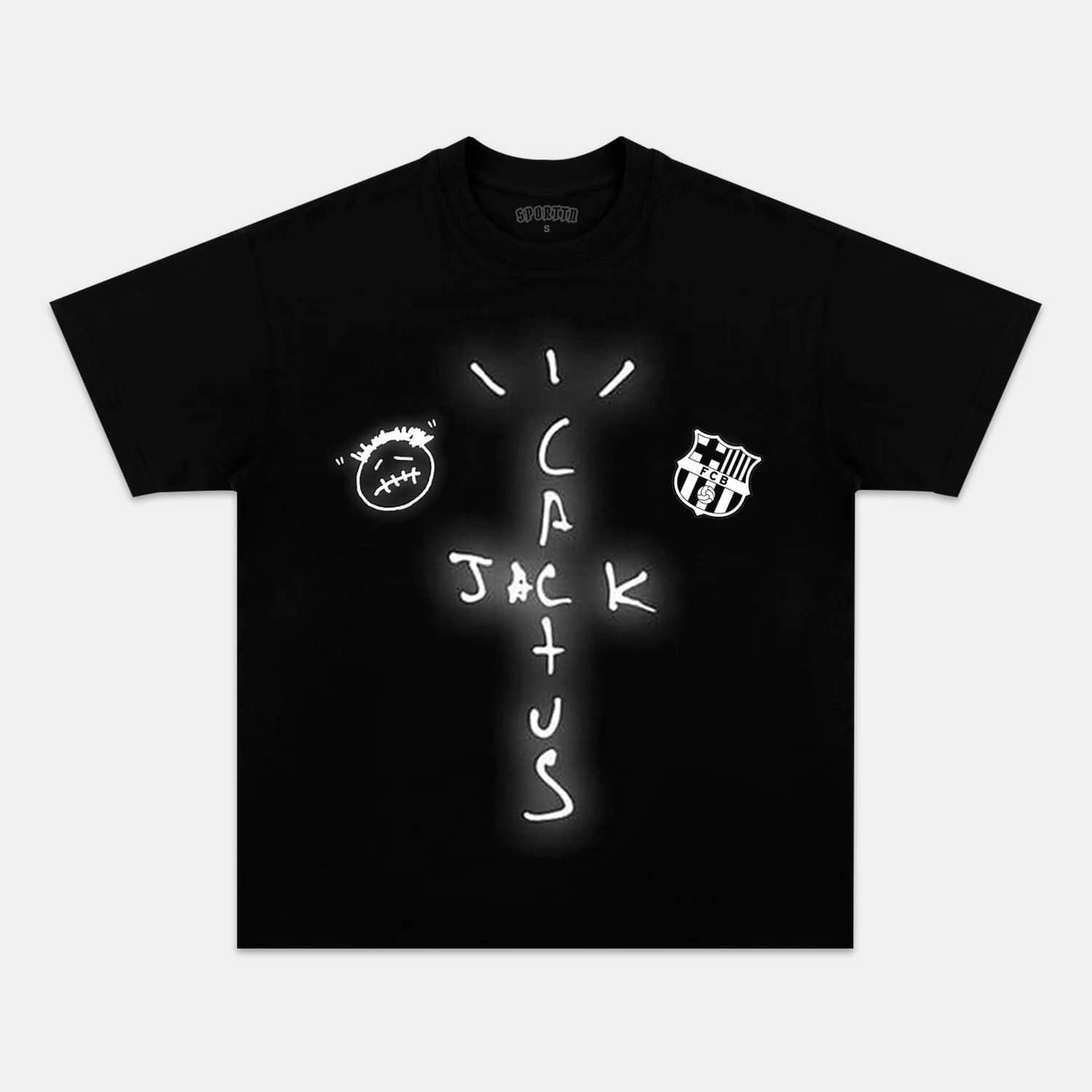 TRAVIS SCORTT & FC BARCELONA 2025 V2 TEE