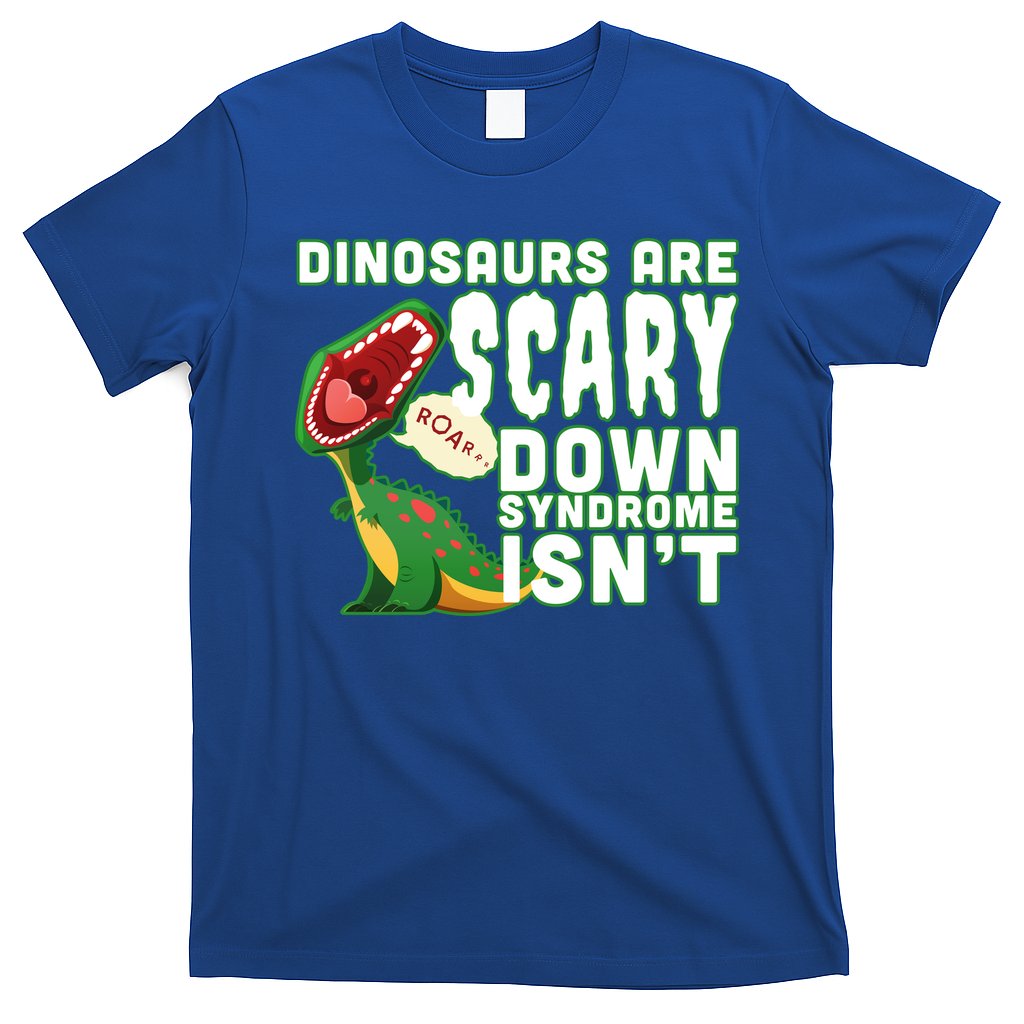 Funny Down Syndrome Awareness Dinosaurs T-Shirt