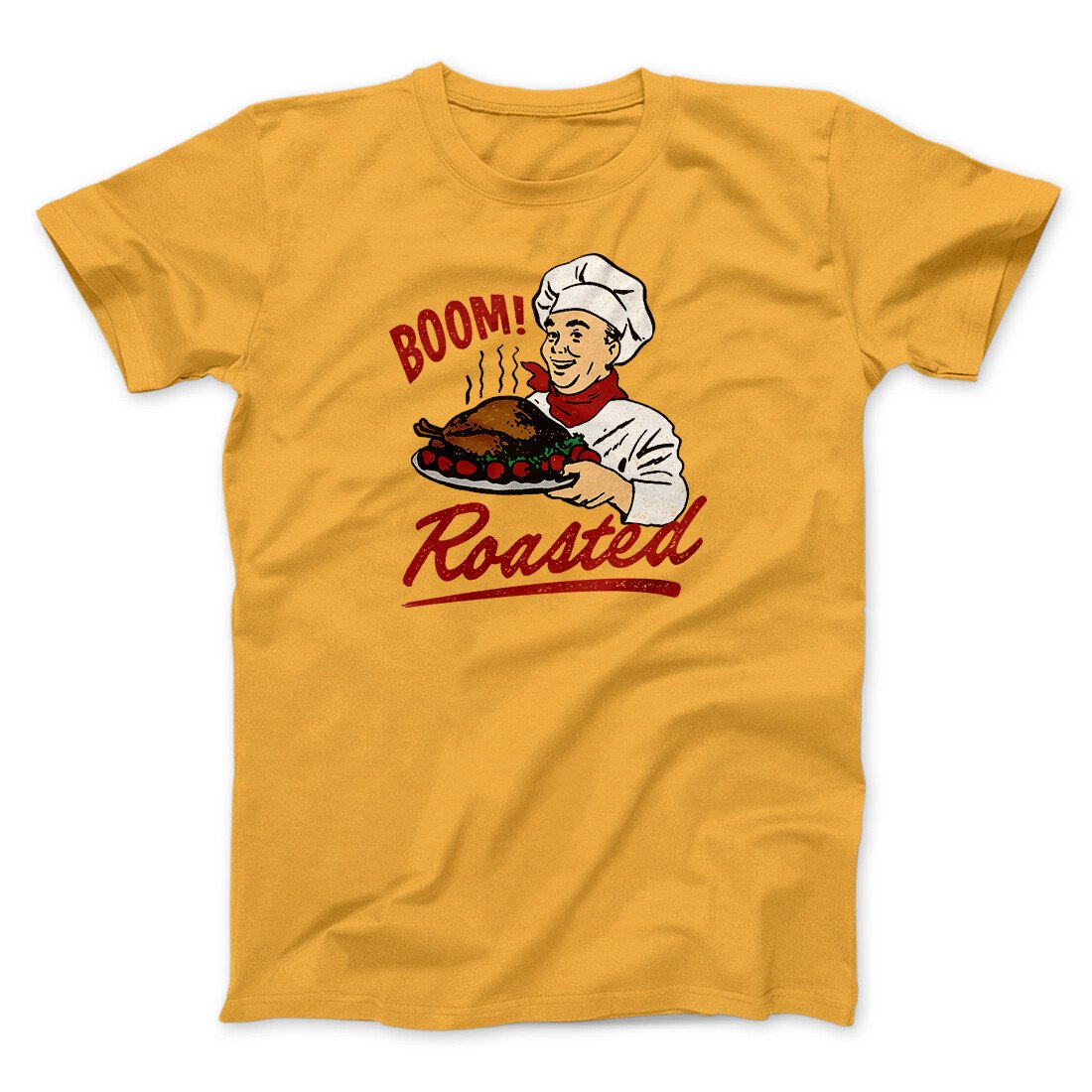 Boom Roasted Funny Thanksgiving Men/Unisex T-Shirt