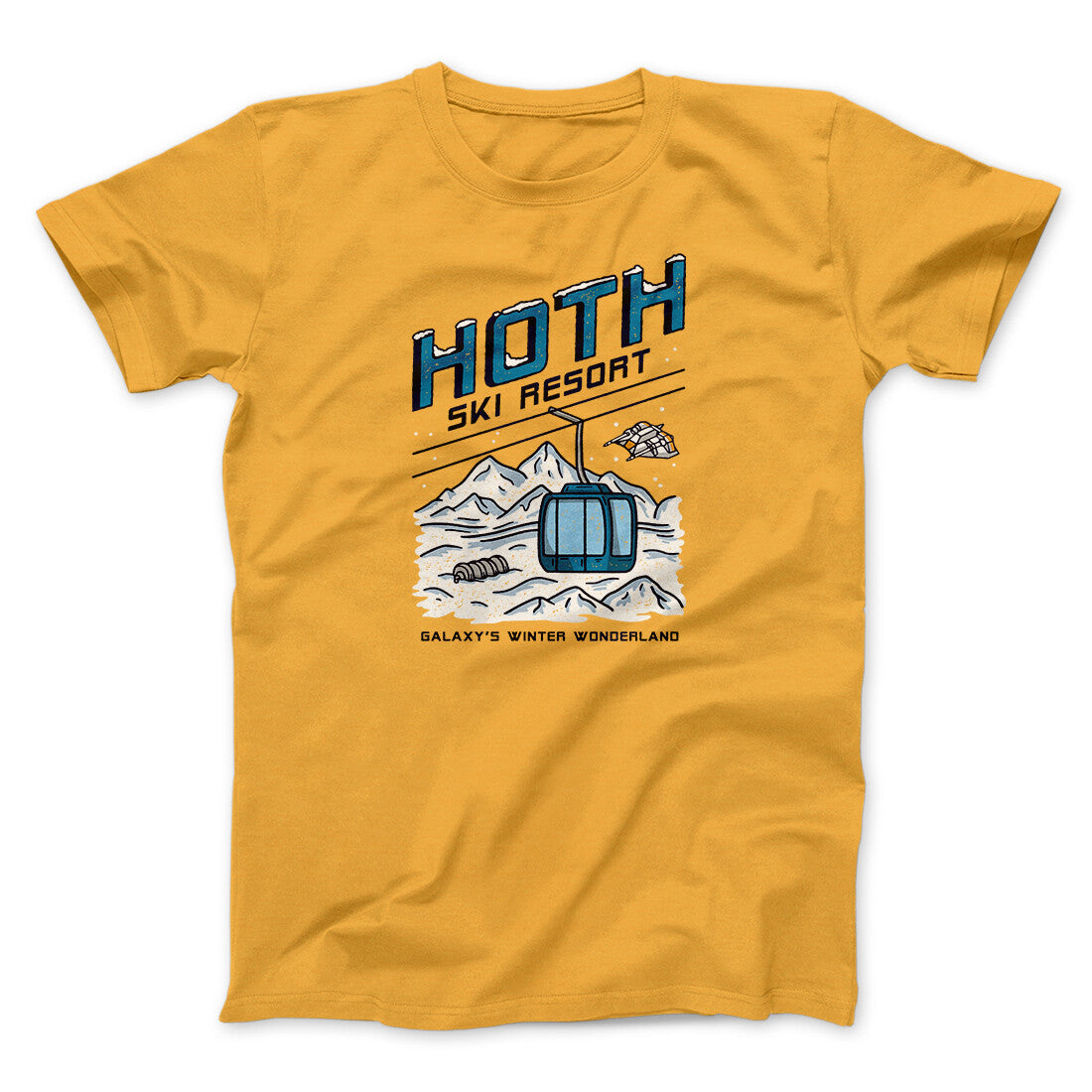 Hoth Ski Resort Funny Movie Men/Unisex T-Shirt