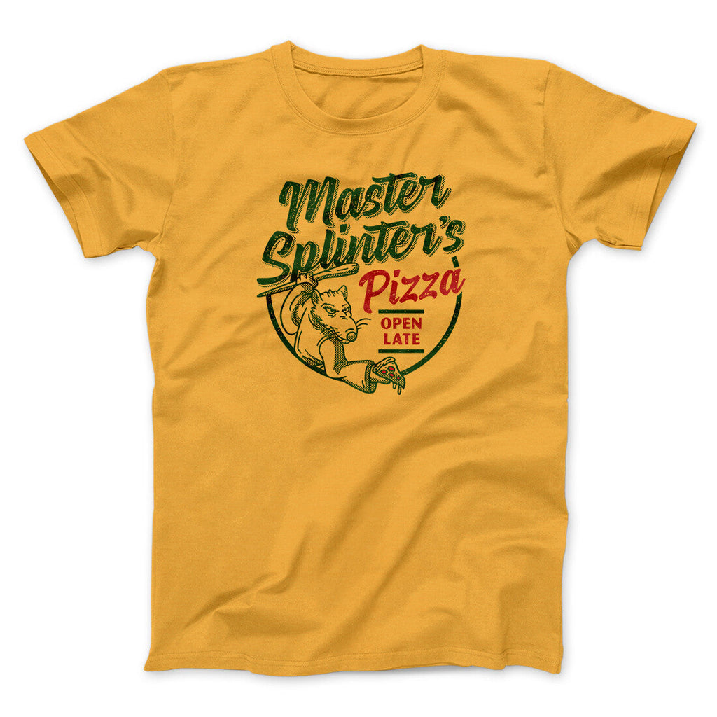 Master Splinters Pizza Funny Movie Men/Unisex T-Shirt