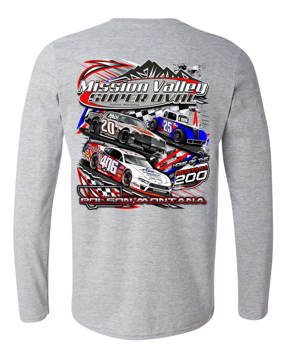 2025 Mission Valley Super Oval Long Sleeve T-Shirt
