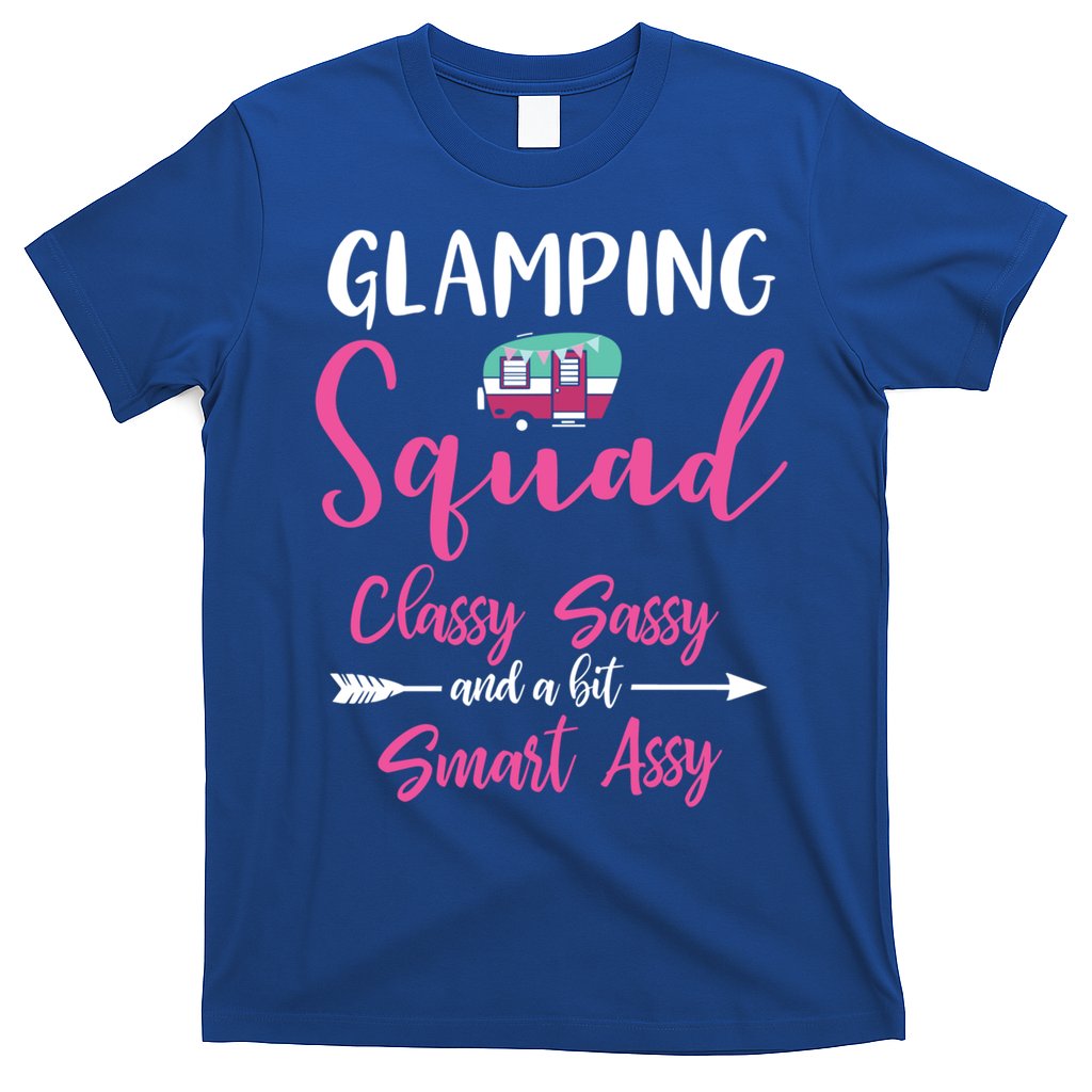 Glamping Squad Funny Matching Family Camping Trip Gift T-Shirt