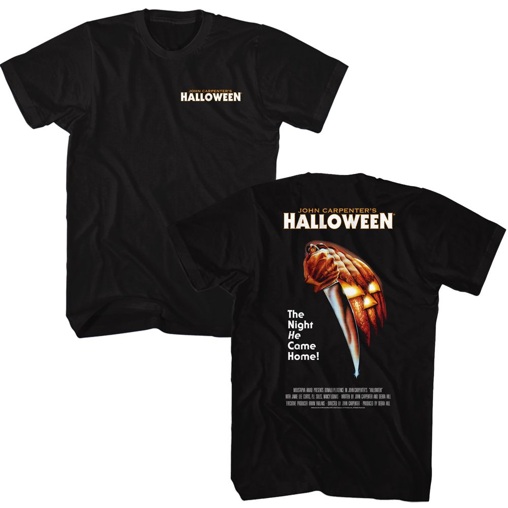 Halloween Poster Chest Hit T-Shirt