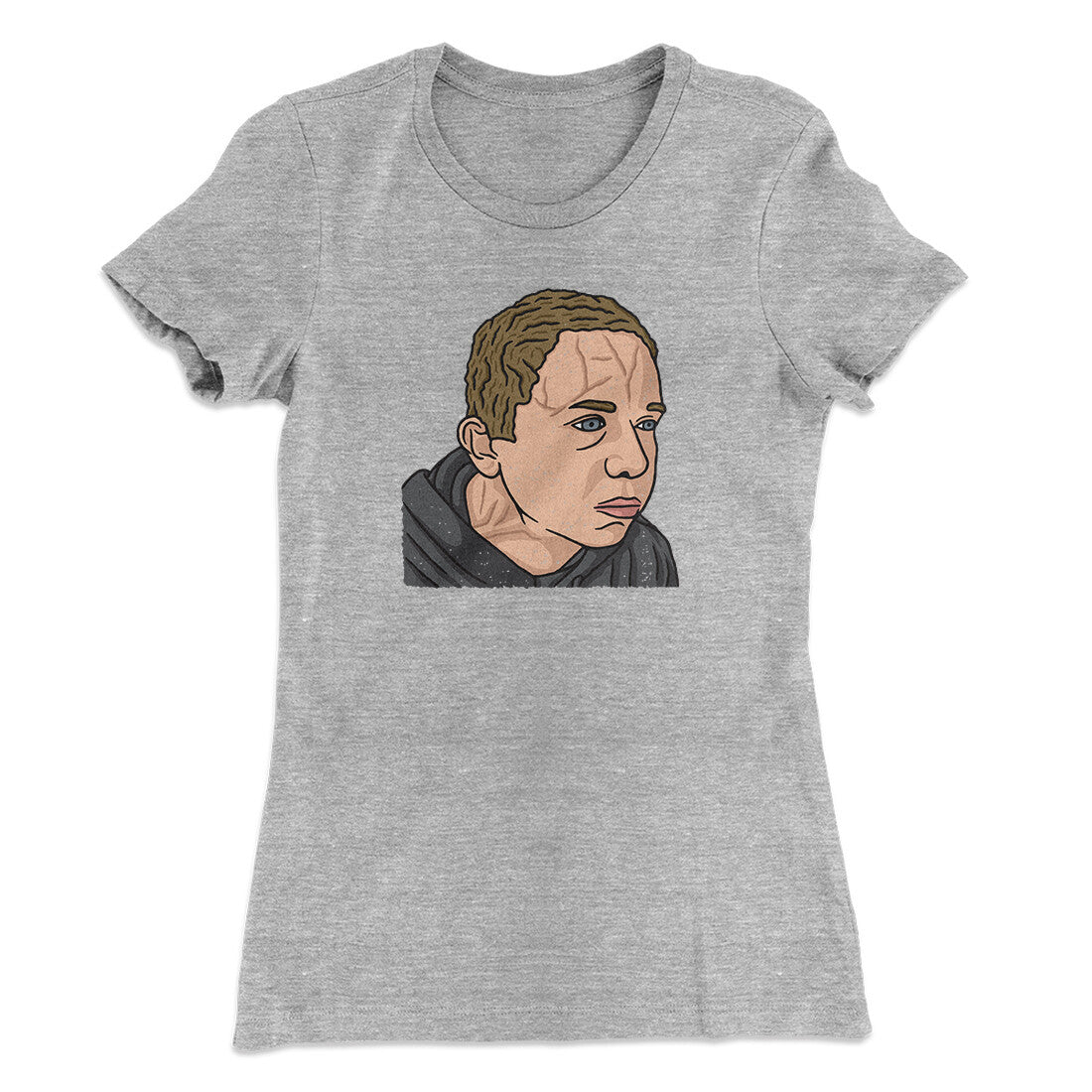 Bulging Forehead Vein Guy Meme Funny Women's T-Shirt