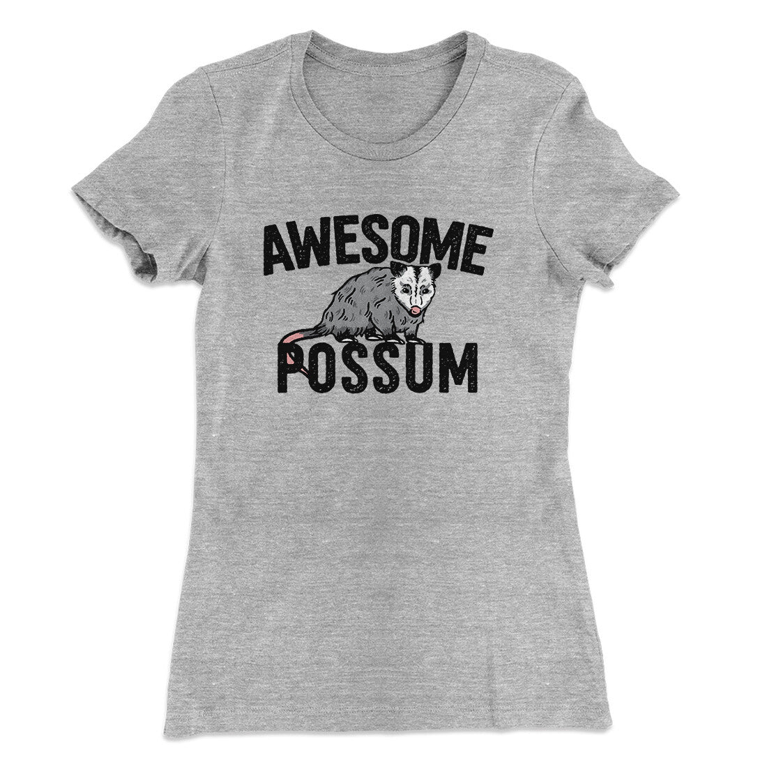 Awesome Possum Funny Women's T-Shirt