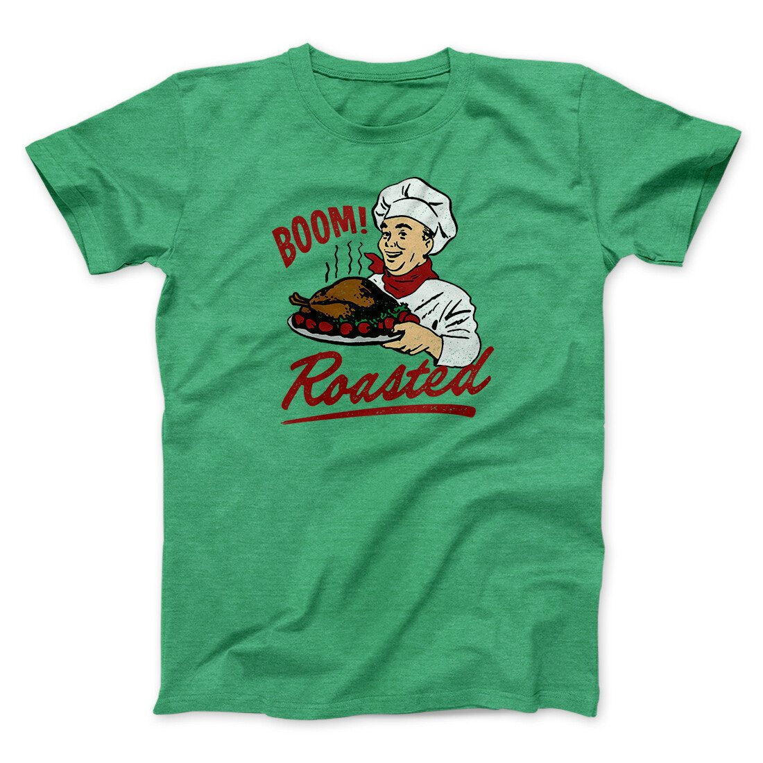 Boom Roasted Funny Thanksgiving Men/Unisex T-Shirt