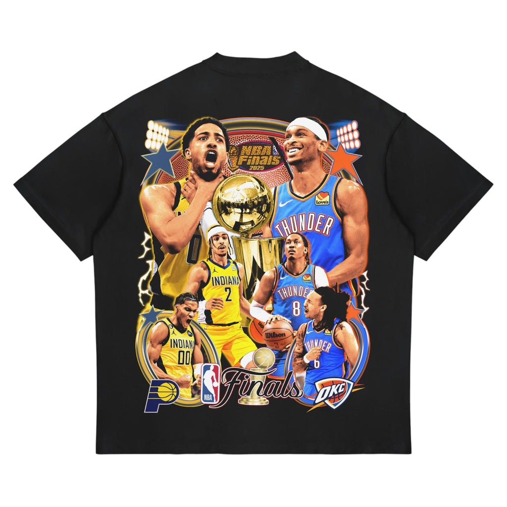 PACERS VS THUNDER NBA FINALS 2025 TEE DS