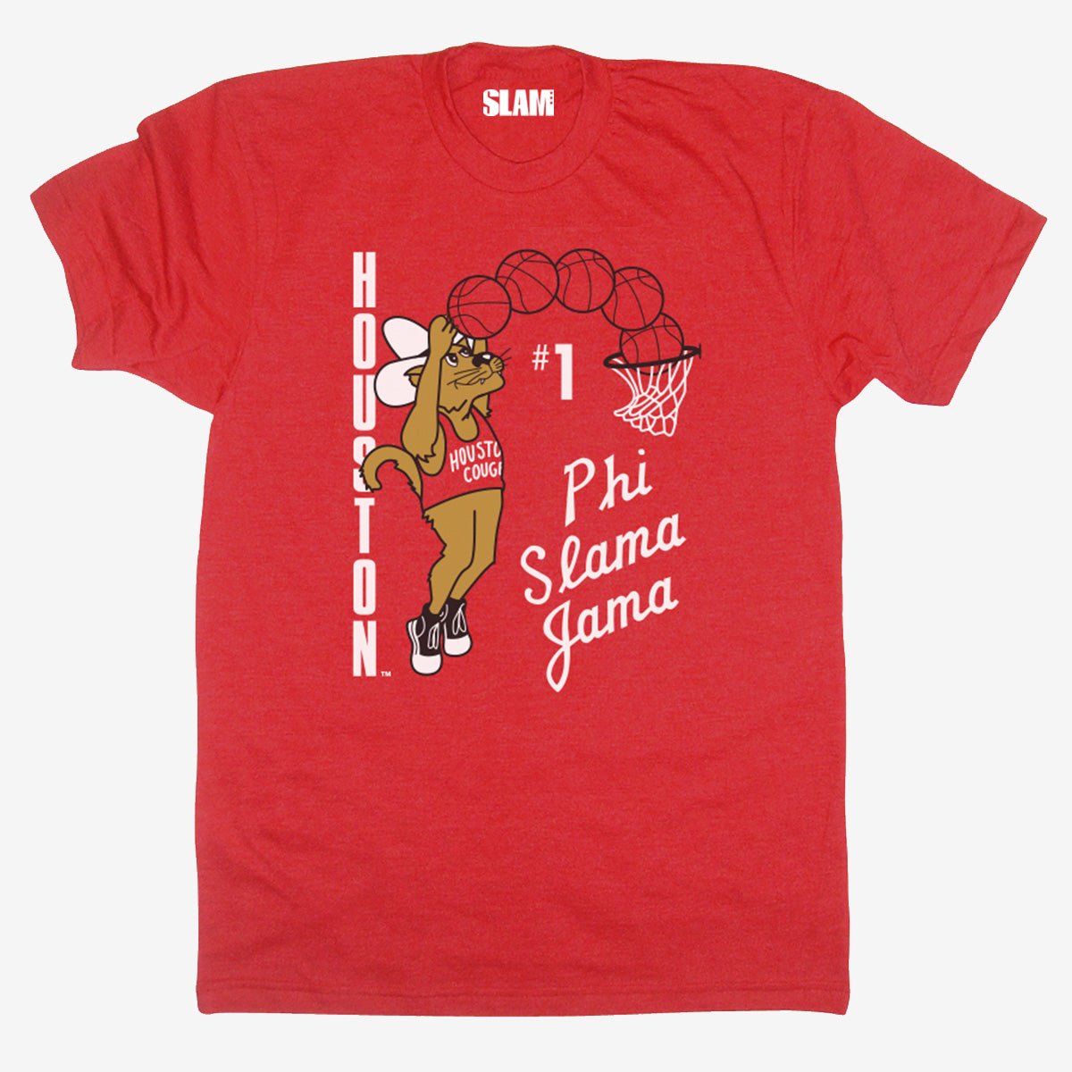 Houston Phi Slama Jama Vintage Tee