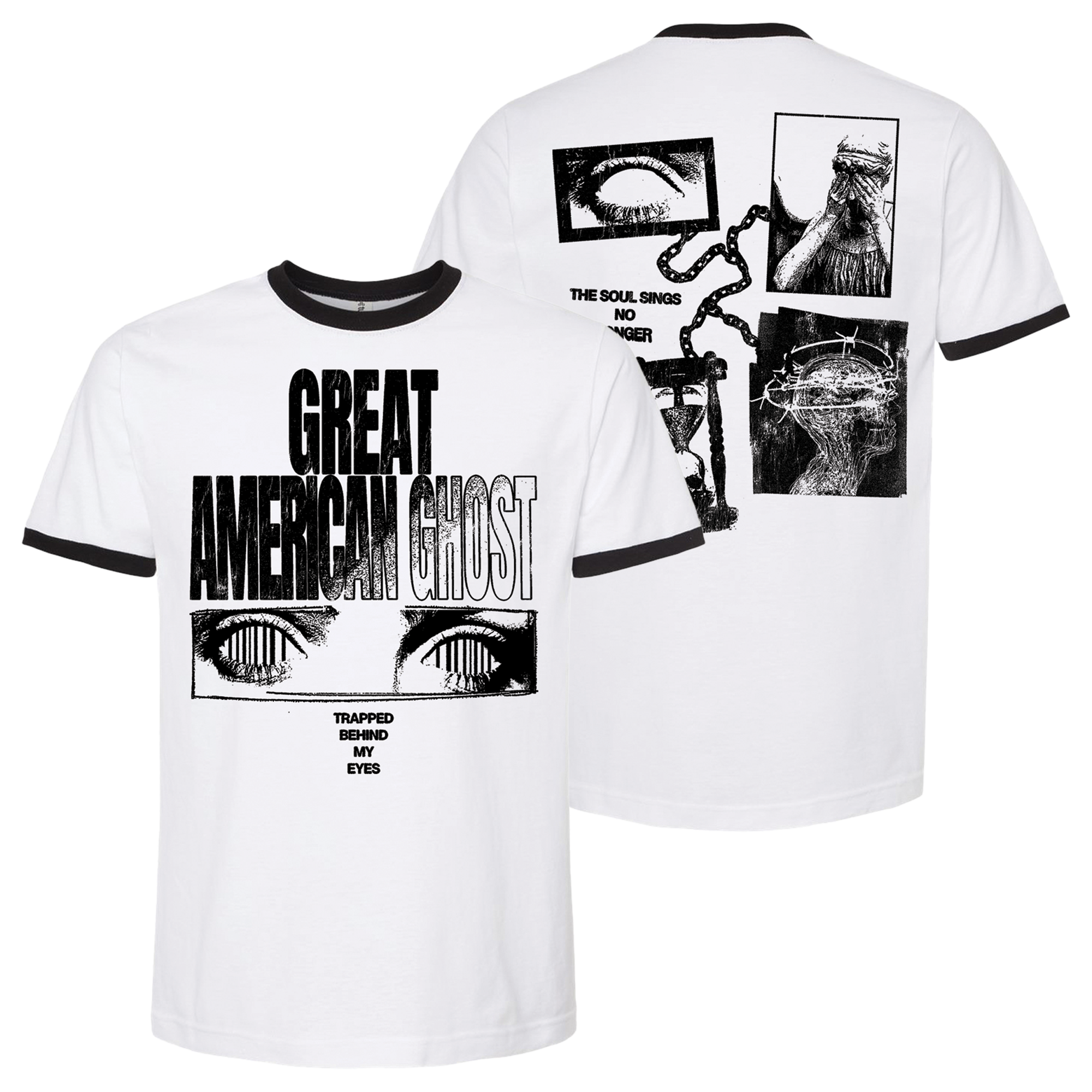 Great American Ghost - Hymn Ringer Tee