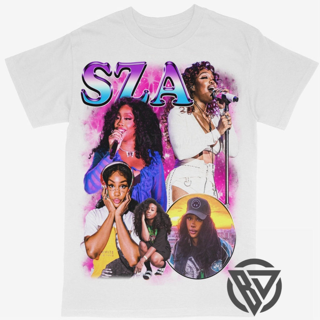 SZA Tee Shirt R&B Singer Rap Style Concert Tour Music Artist