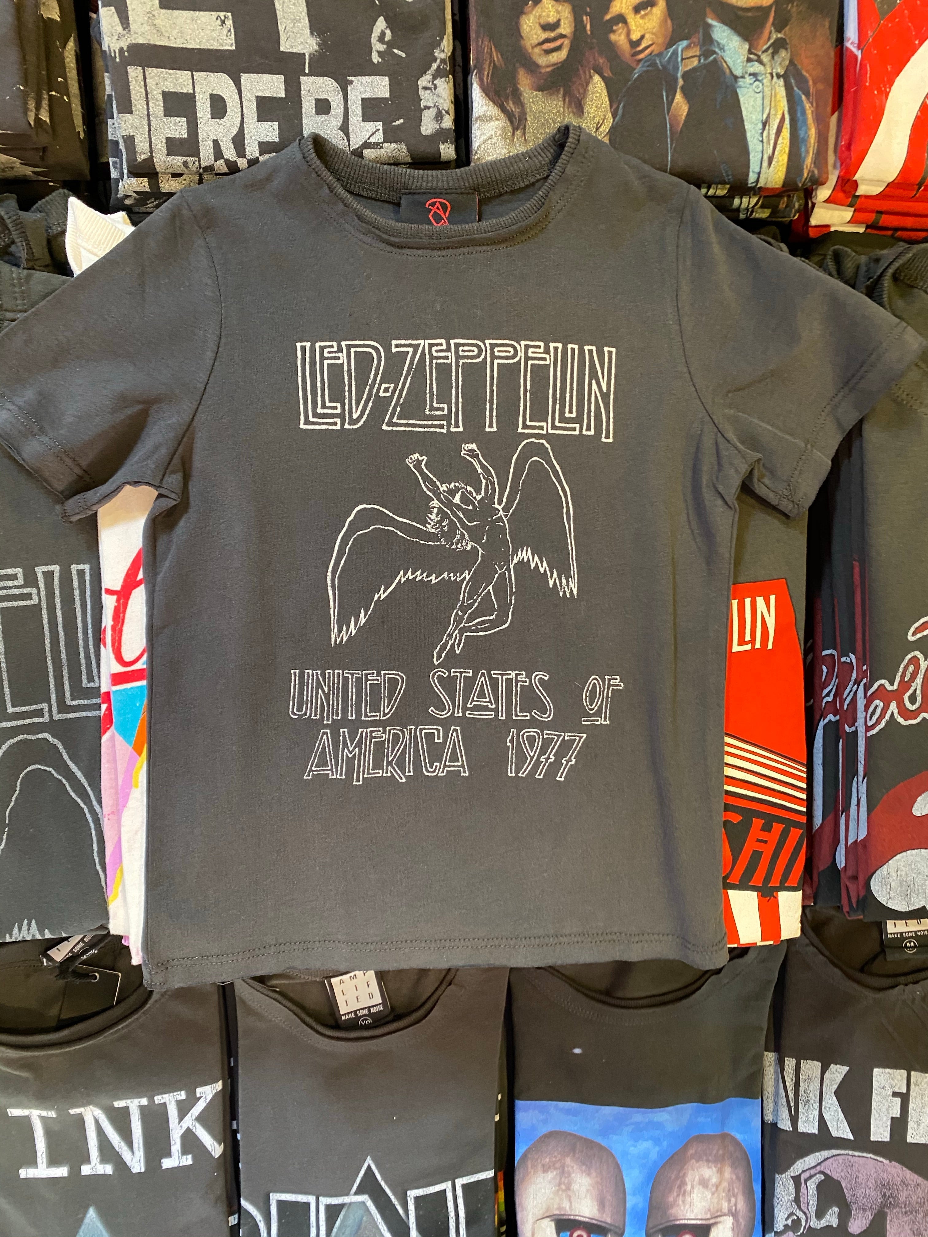 Kids Led Zeppelin T Shirt - USA 1977 Tour