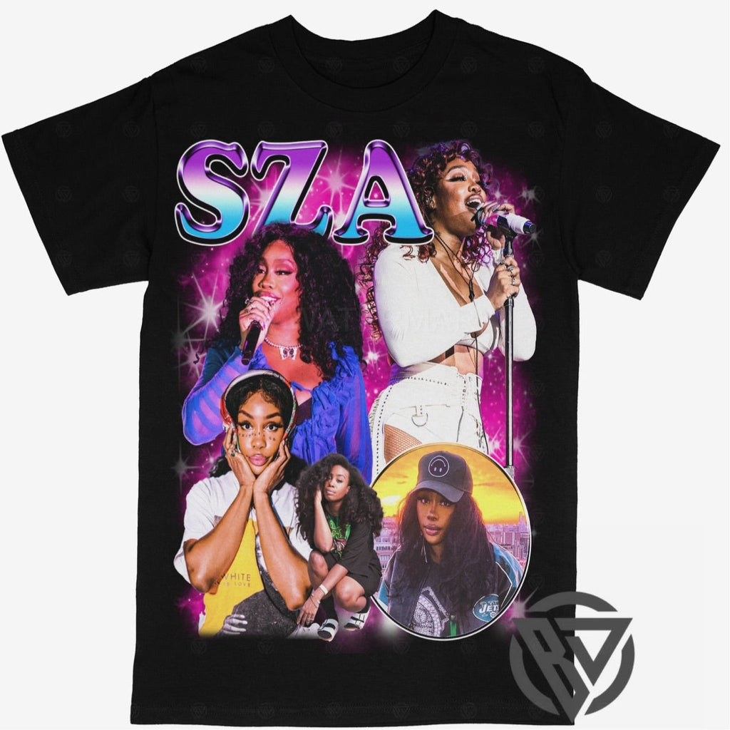 SZA Tee Shirt R&B Singer Rap Style Concert Tour Music Artist