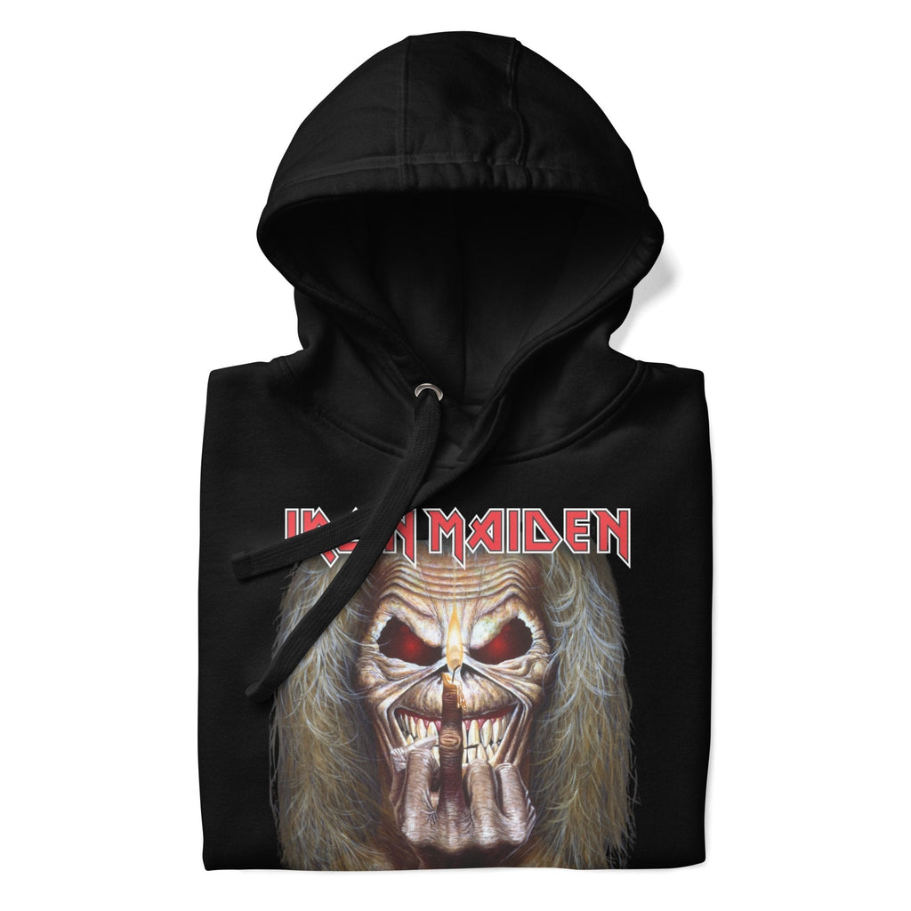 Iron Maiden Candle Finger Classic Hoodie