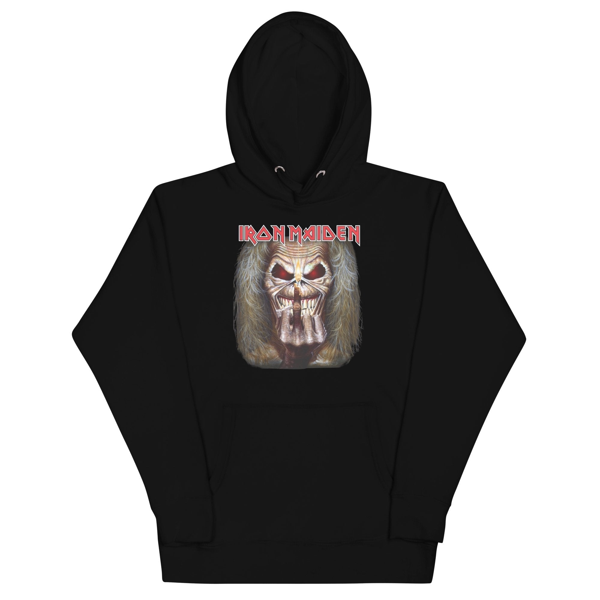 Iron Maiden Candle Finger Classic Hoodie