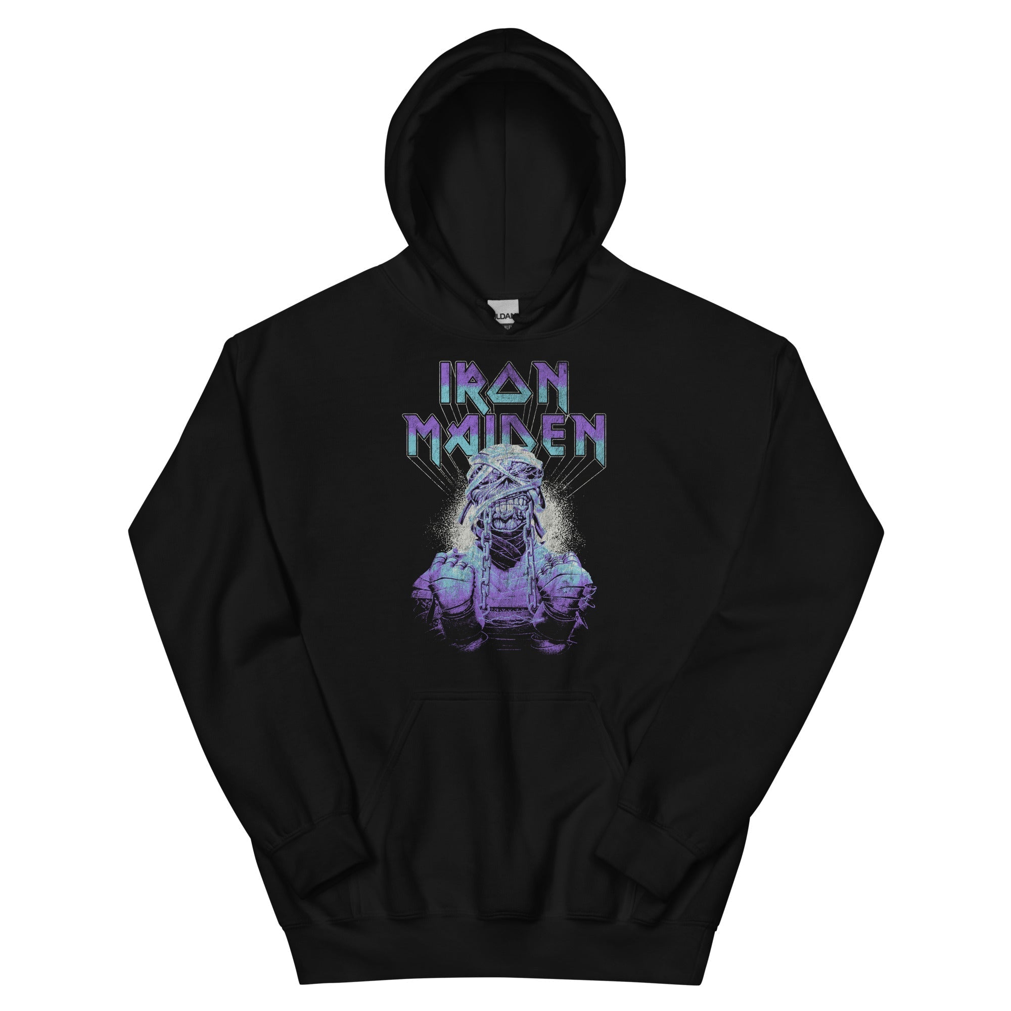 Iron Maiden Free Eddie Vintage Hoodie