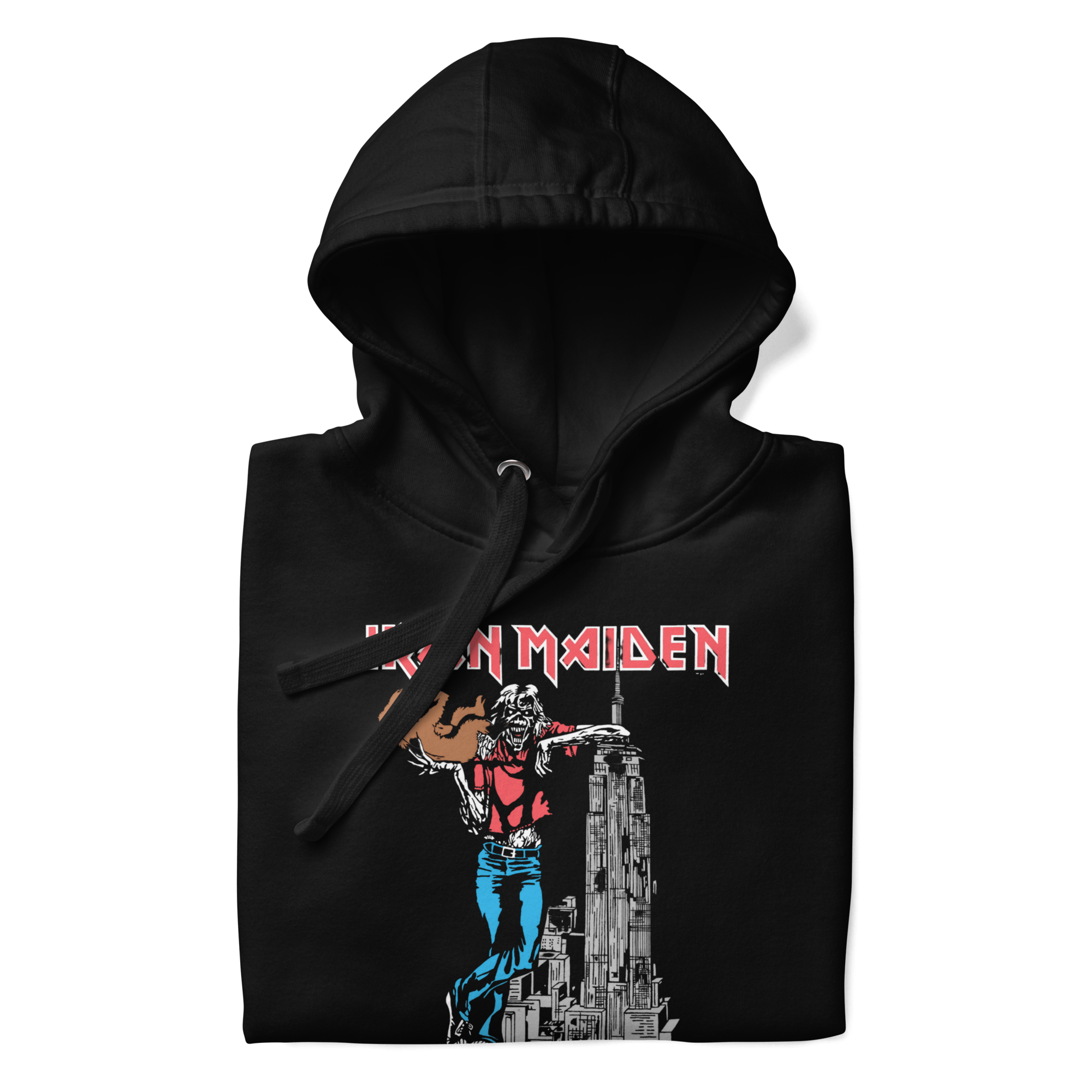 Iron Maiden NYC 1982 Vintage Tour Hoodie
