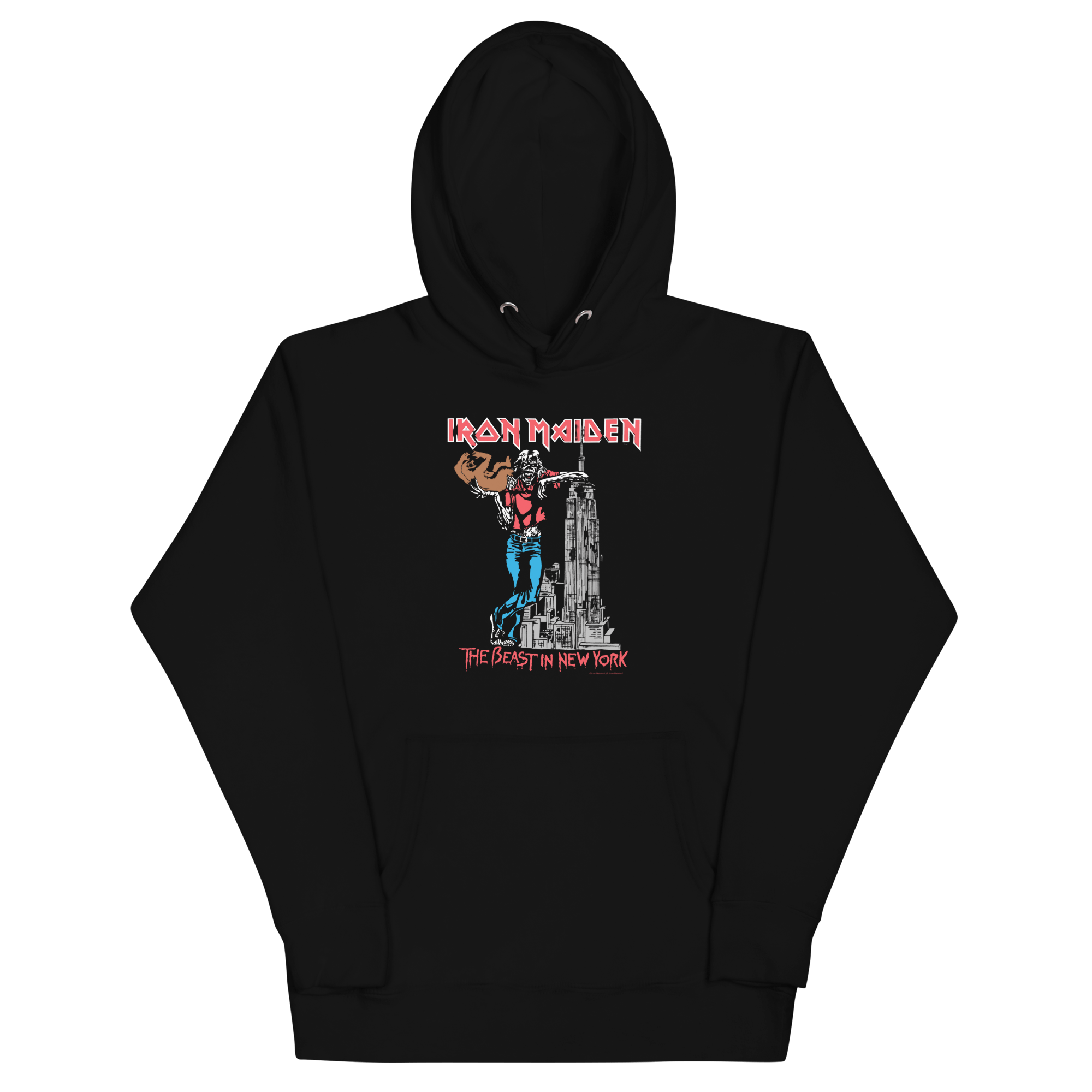 Iron Maiden NYC 1982 Vintage Tour Hoodie