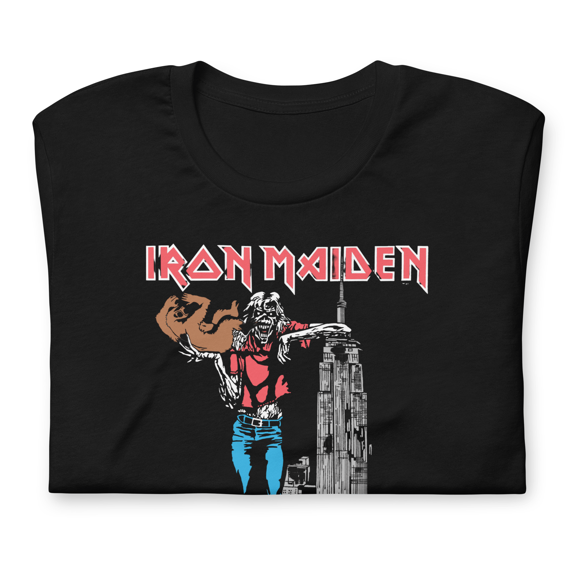 Iron Maiden NYC 1982 Vintage Tour T-Shirt