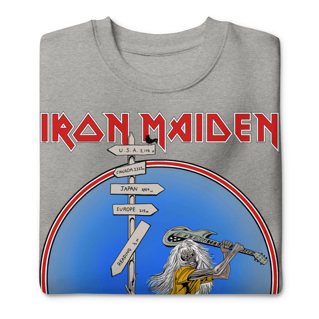 Iron Maiden Reading 1982 Vintage Tour Sweatshirt