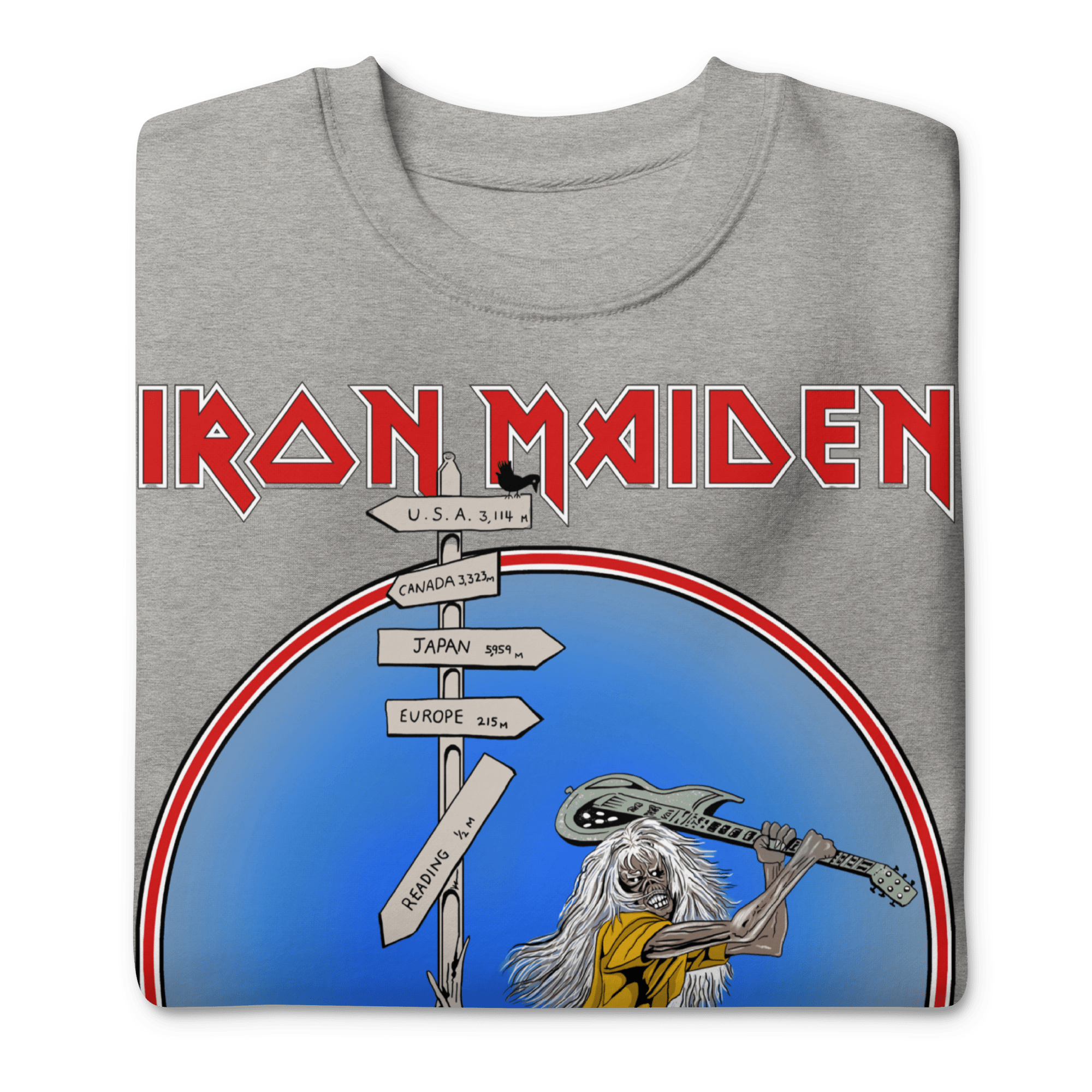 Iron Maiden Reading 1982 Vintage Tour Sweatshirt