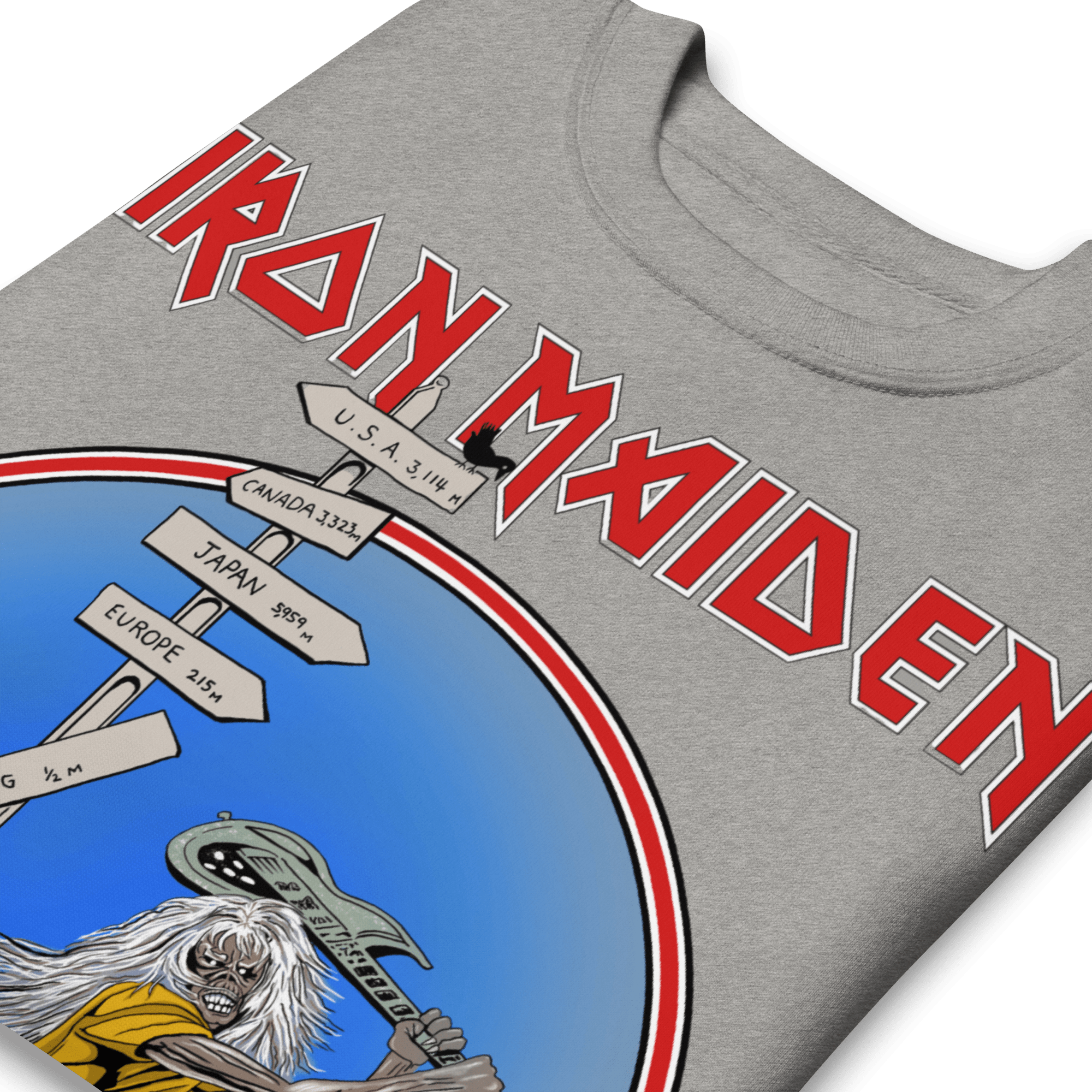 Iron Maiden Reading 1982 Vintage Tour Sweatshirt