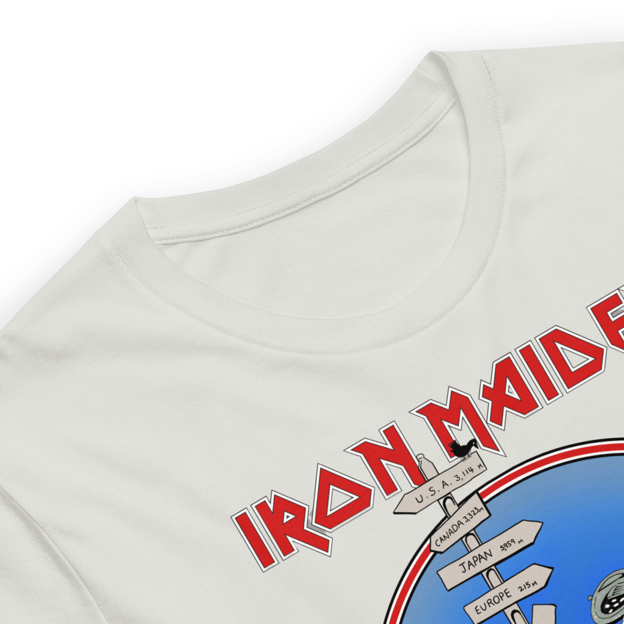 Iron Maiden Reading 1982 Vintage Tour T-Shirt