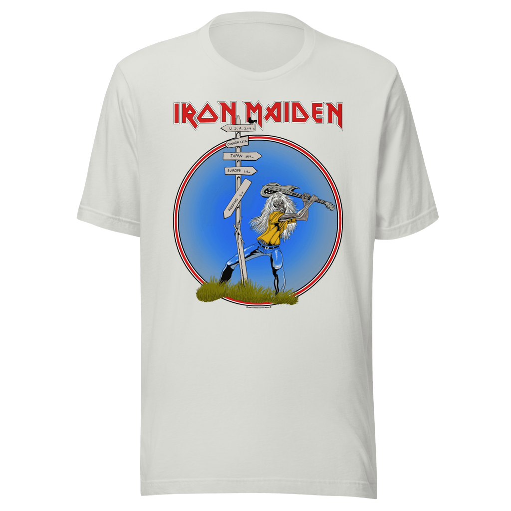 Iron Maiden Reading 1982 Vintage Tour T-Shirt