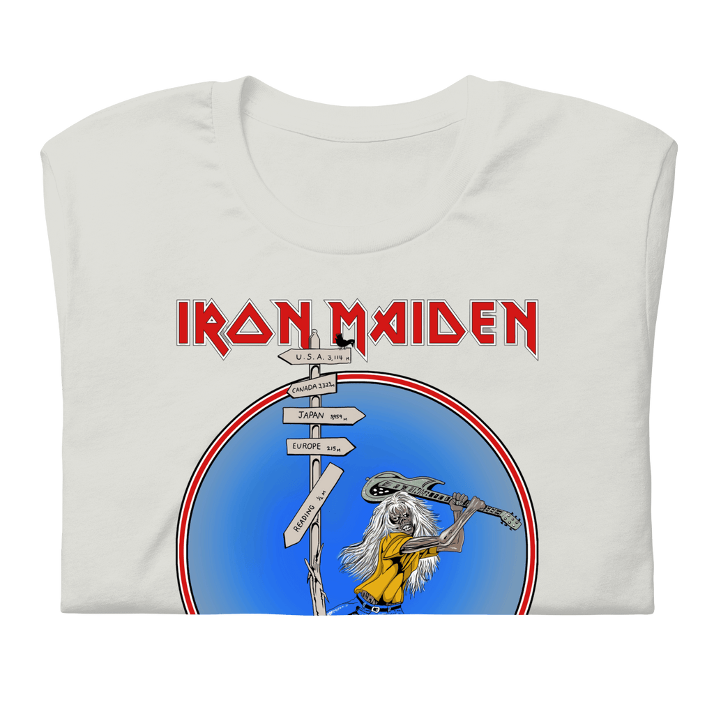 Iron Maiden Reading 1982 Vintage Tour T-Shirt