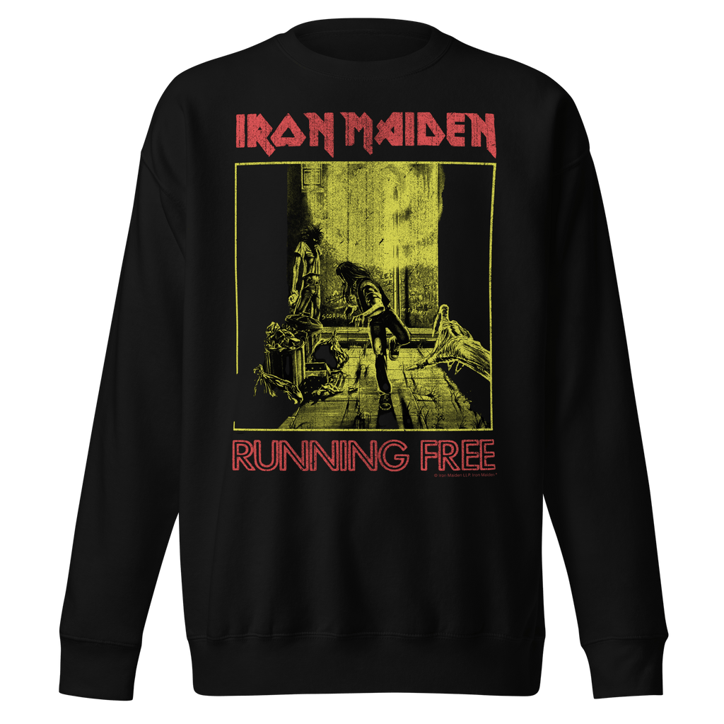 Iron Maiden Running Free Vintage Sweatshirt