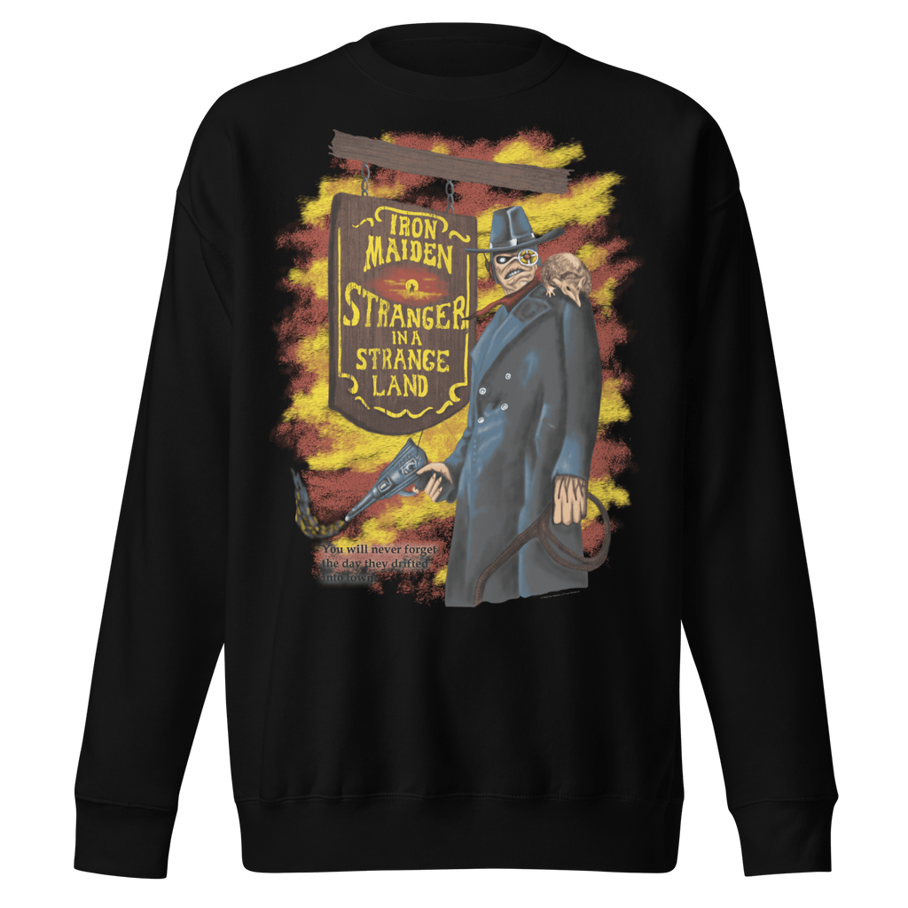 Iron Maiden Strange Land Texas 1987 Vintage Tour Sweatshirt